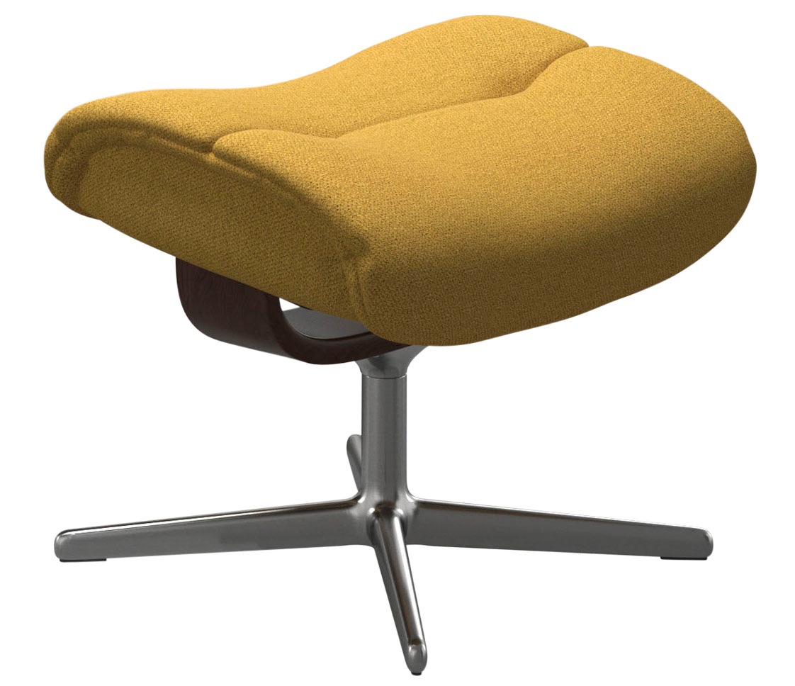 Stressless® Fußhocker »Sunrise«, mit Cross Base, Größe S, M & L, Holzakzent Braun