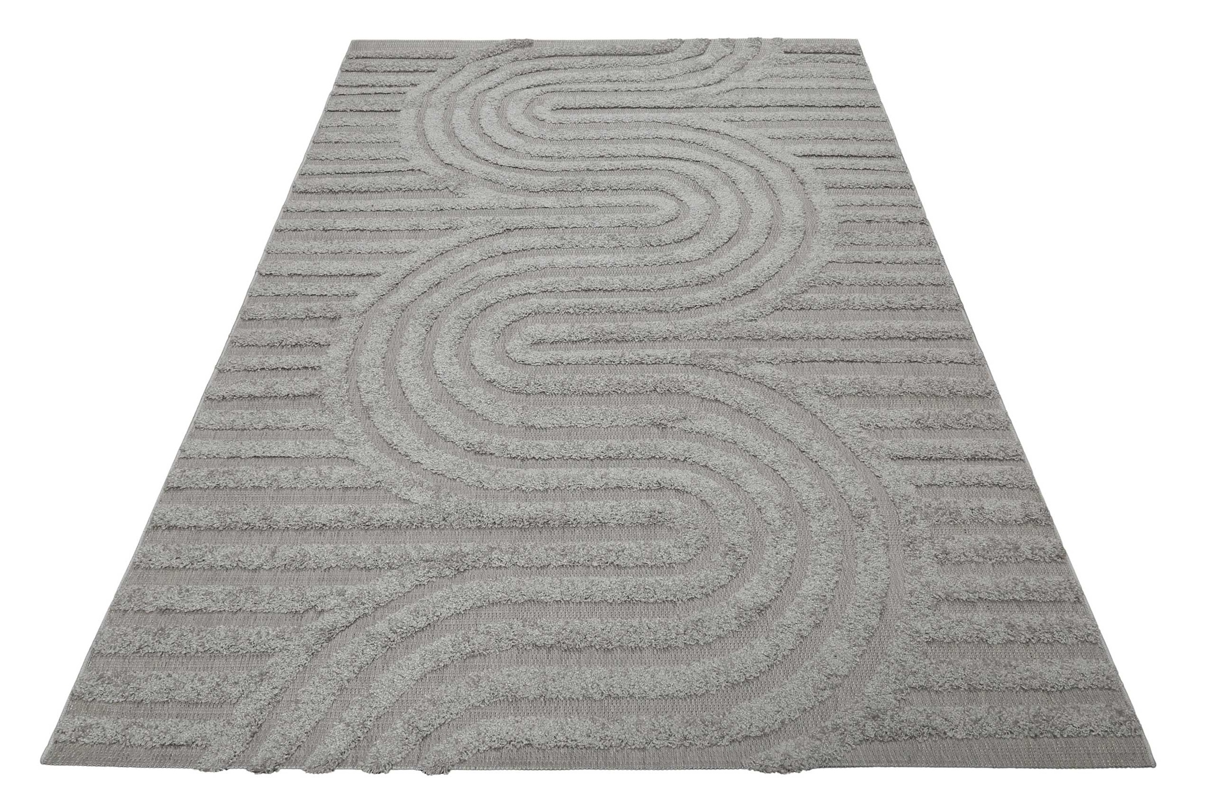 Esprit Outdoorteppich »Miles, ESP-54231«, rechteckig, 2 mm Höhe, Hoch-Tief- günstig online kaufen