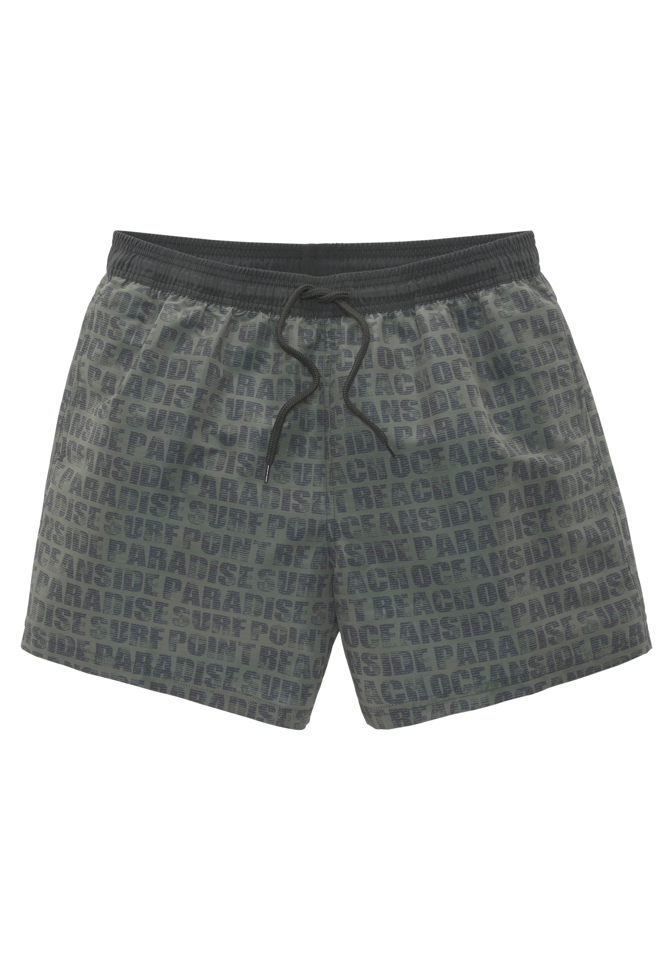 Bench. Badeshorts, Innenslip, mit kleiner Innentasche, Gesäßtasche mit Klettverschluss