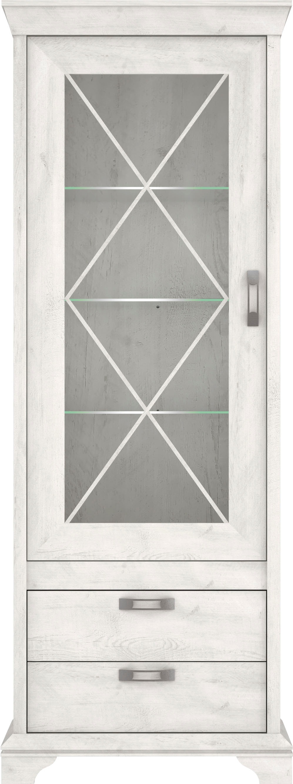 FORTE Vitrine "Kashmir", Breite 78 cm, inkl. LED Beleuchtung günstig online kaufen