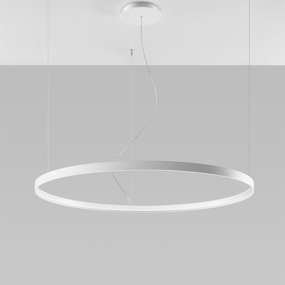 SOLLUX lighting Kronleuchter »RIO«, 1 flammig, Leuchtmittel LED-Modul | LED fest integriert, Slush -Einstellung