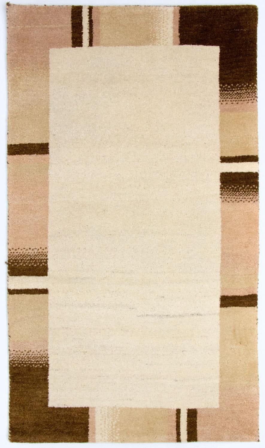 morgenland Wollteppich »Gabbeh Teppich handgeknüpft beige«, rechteckig, 18 günstig online kaufen