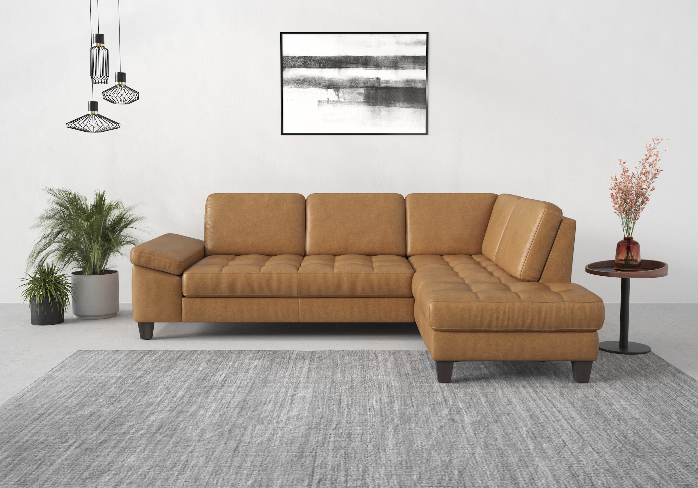 sit&more Ecksofa »Westham L-Form« mit Ottomane, mit oder ohne Bettfunktion, günstig online kaufen