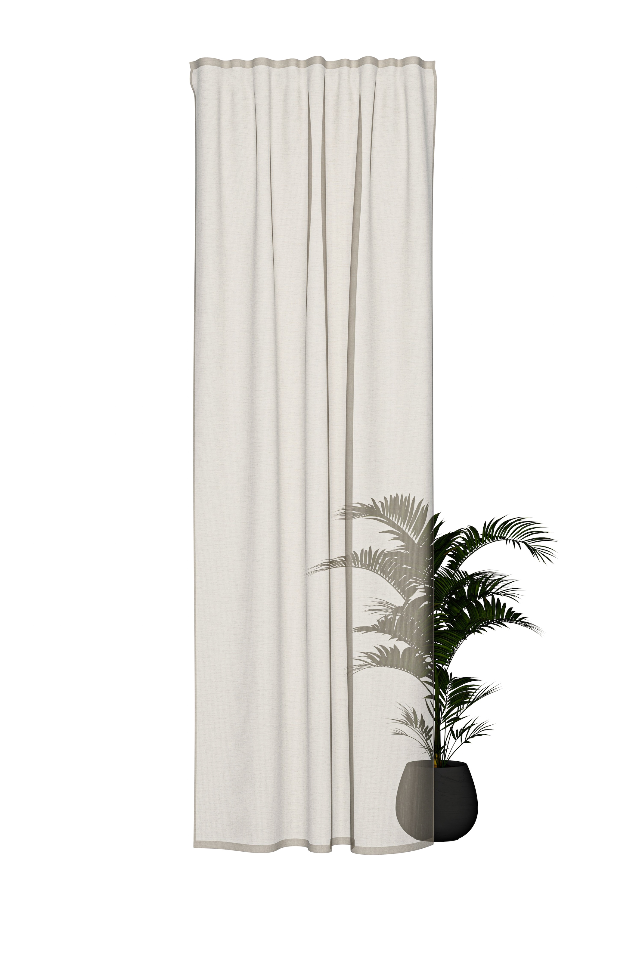 HOMING Gardine »Faria« verdeckte Schlaufen 1 Stk. tlg. Fertigschal