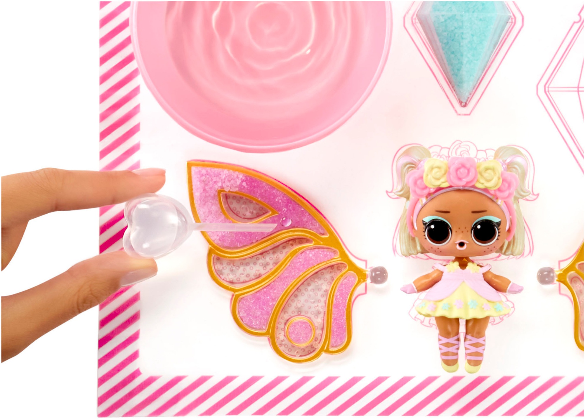 L.O.L. SURPRISE! Anziehpuppe »L.O.L. Surprise Fairy Tots Asst in PDQ«, sortierte Lieferung