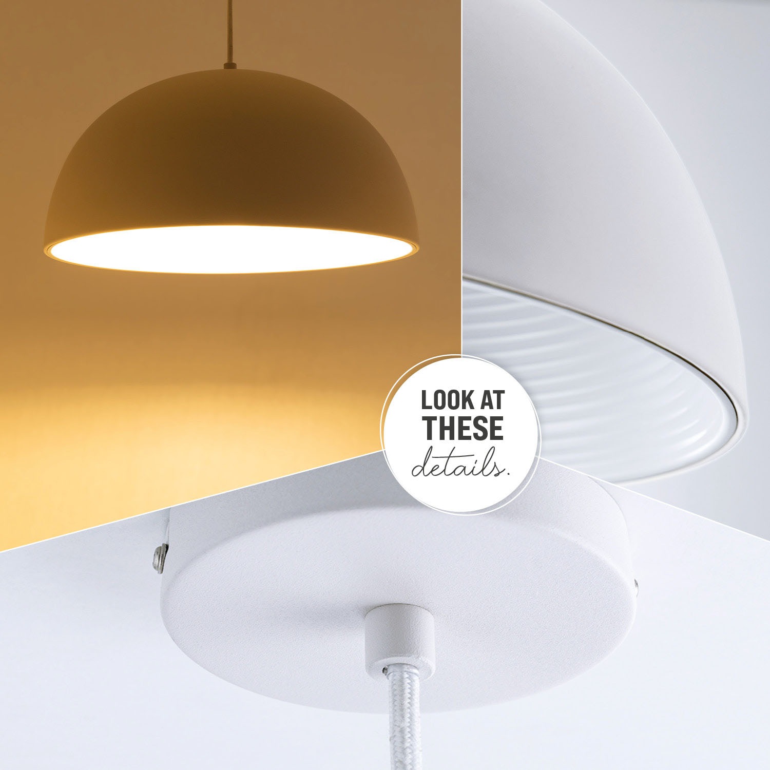 Paco Home Pendelleuchte »SAWYER«, 1 flammig, Leuchtmittel E27 | ohne Leuchtmittel, Hängelampe Esszimmer Küchenlampe Hängend 1,5m Textilkabel Ã˜40,5cm