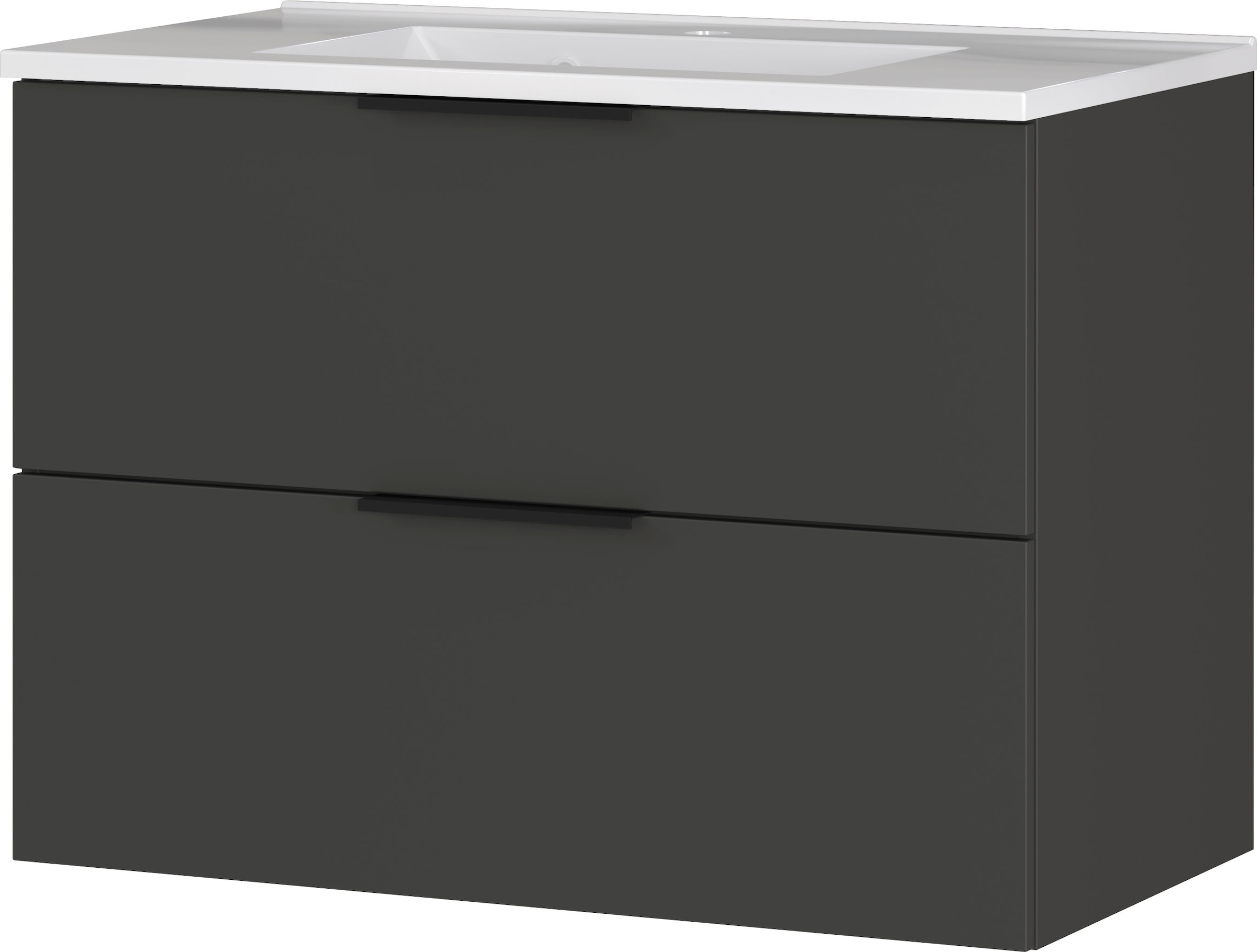 GERMANIA Badmöbel-Set »Crandon«, (4 St.), inkl. WT-Unterschrank, Spiegelschrank, Schrank und Regal
