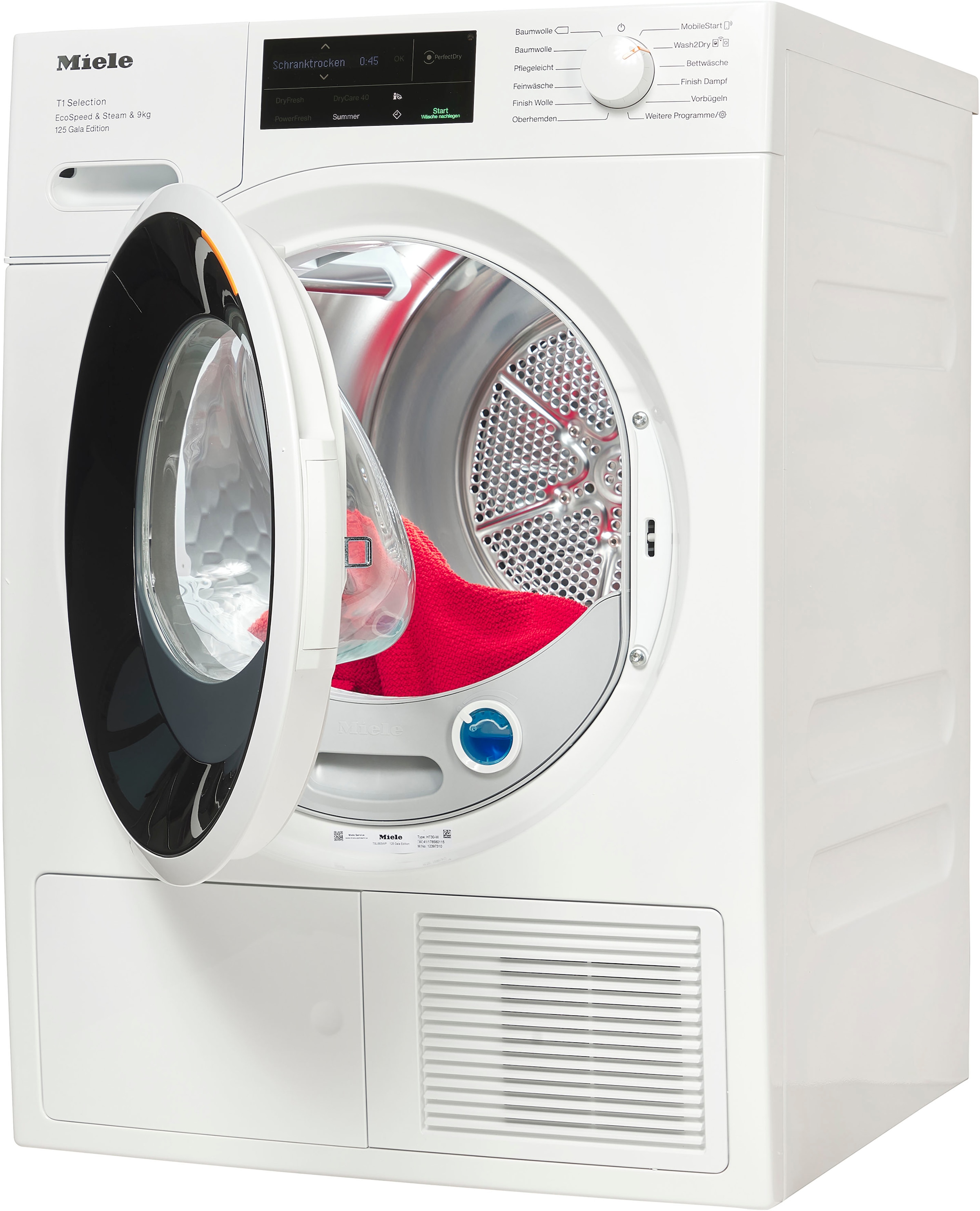 Miele Wärmepumpentrockner »TSL683WP 125 Gala Edition«, 9 kg