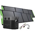 Ecoflow Solaranlage »Delta Max 1600 + 2 x 200W Offgridtec® Hardcover Solartasche«, (Spar-Set), Plug and play
