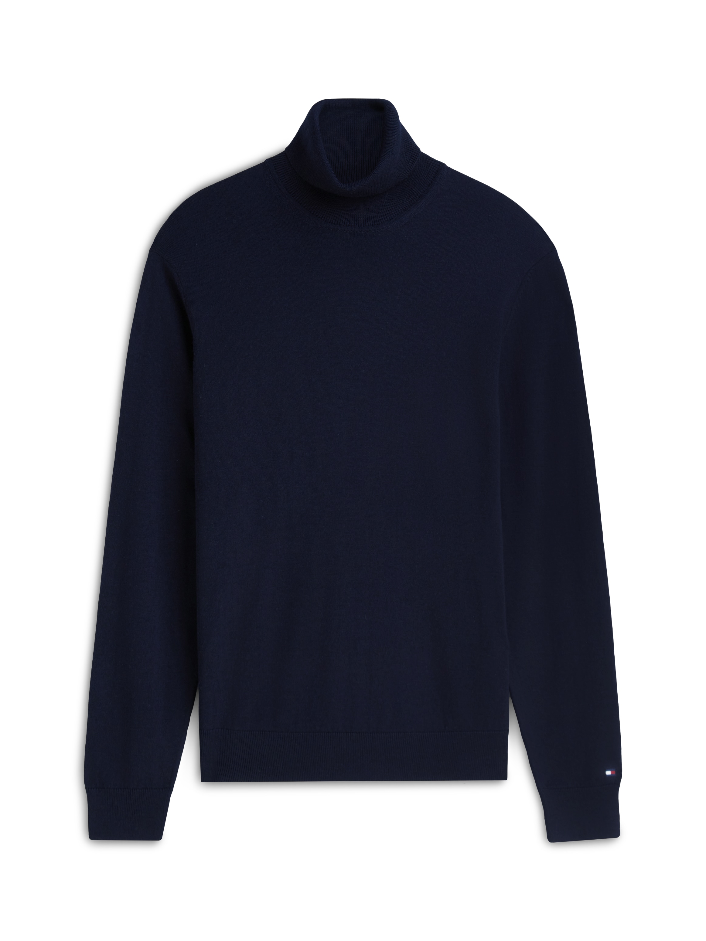 Tommy Hilfiger Rollkragenpullover »NY MERINO ROLL NECK« aus reiner Wolle