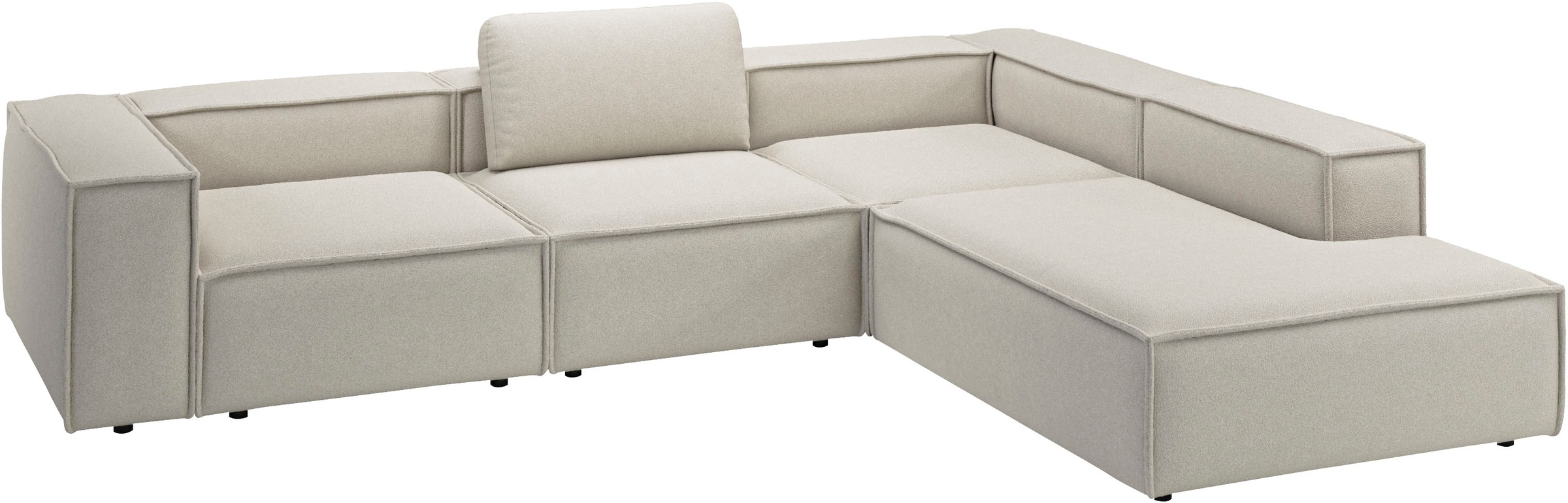 Places of Style Ecksofa »Watertown moderne L-Form«, Breite 311 cm