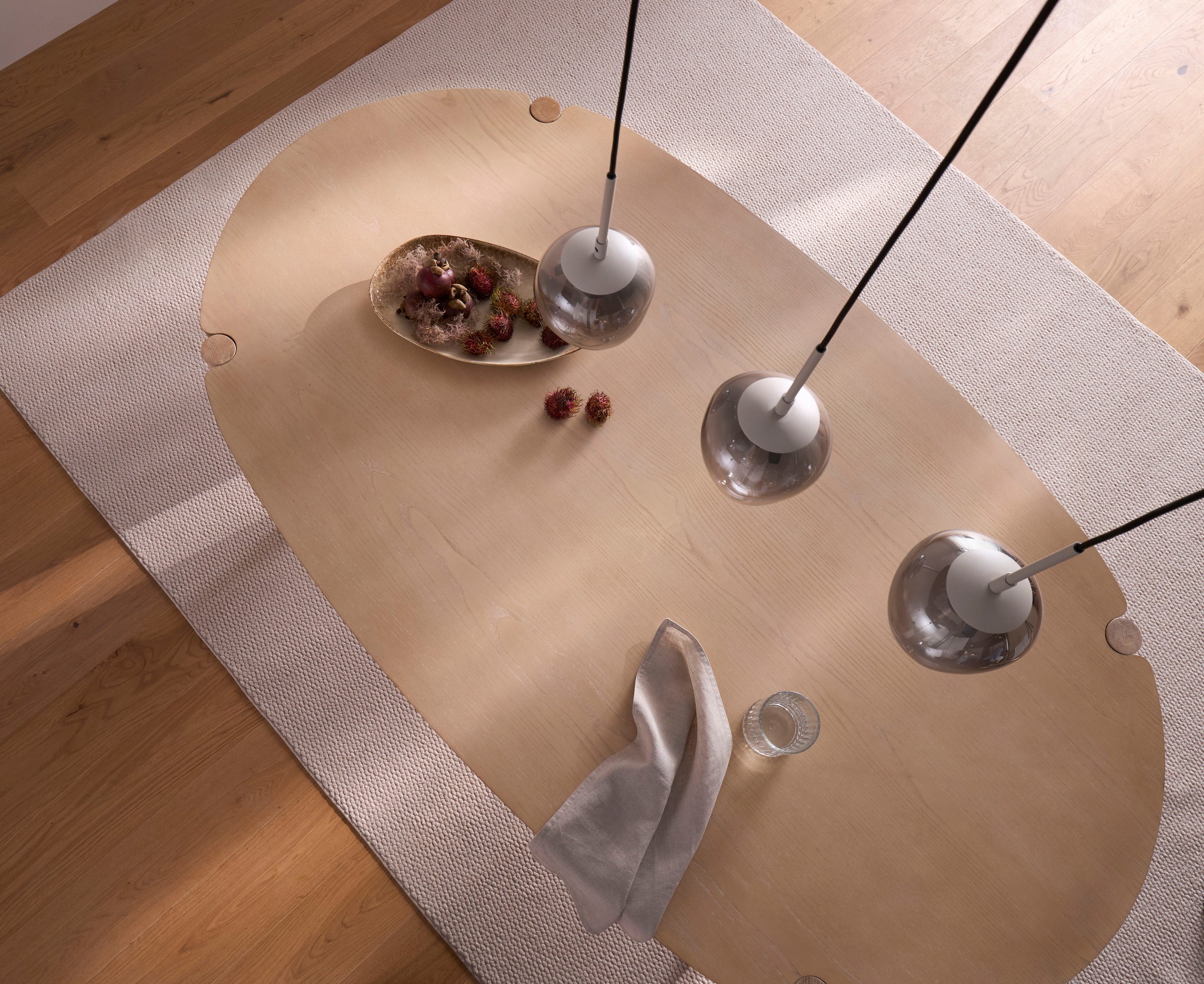 s.Oliver Pendelleuchte »ANJELLA, Hängelampe beige exkl. E14, warm grey (beige) + smoke Glas« E14 1 Stk. warmweiß - kaltweiß mit mundgeblasenen Glas Lampenschirmen in rauchgrau, 150 x 60 x 8,5 cm