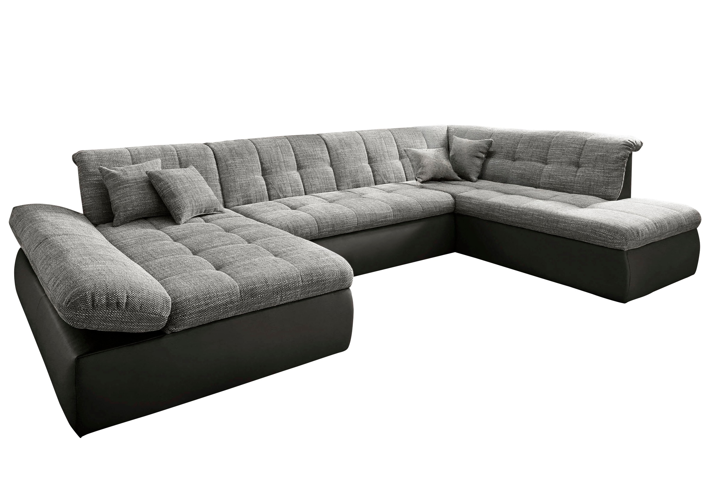 DOMO collection Wohnlandschaft »Moric U-Form, auch in Cord, Breite 353cm, v günstig online kaufen