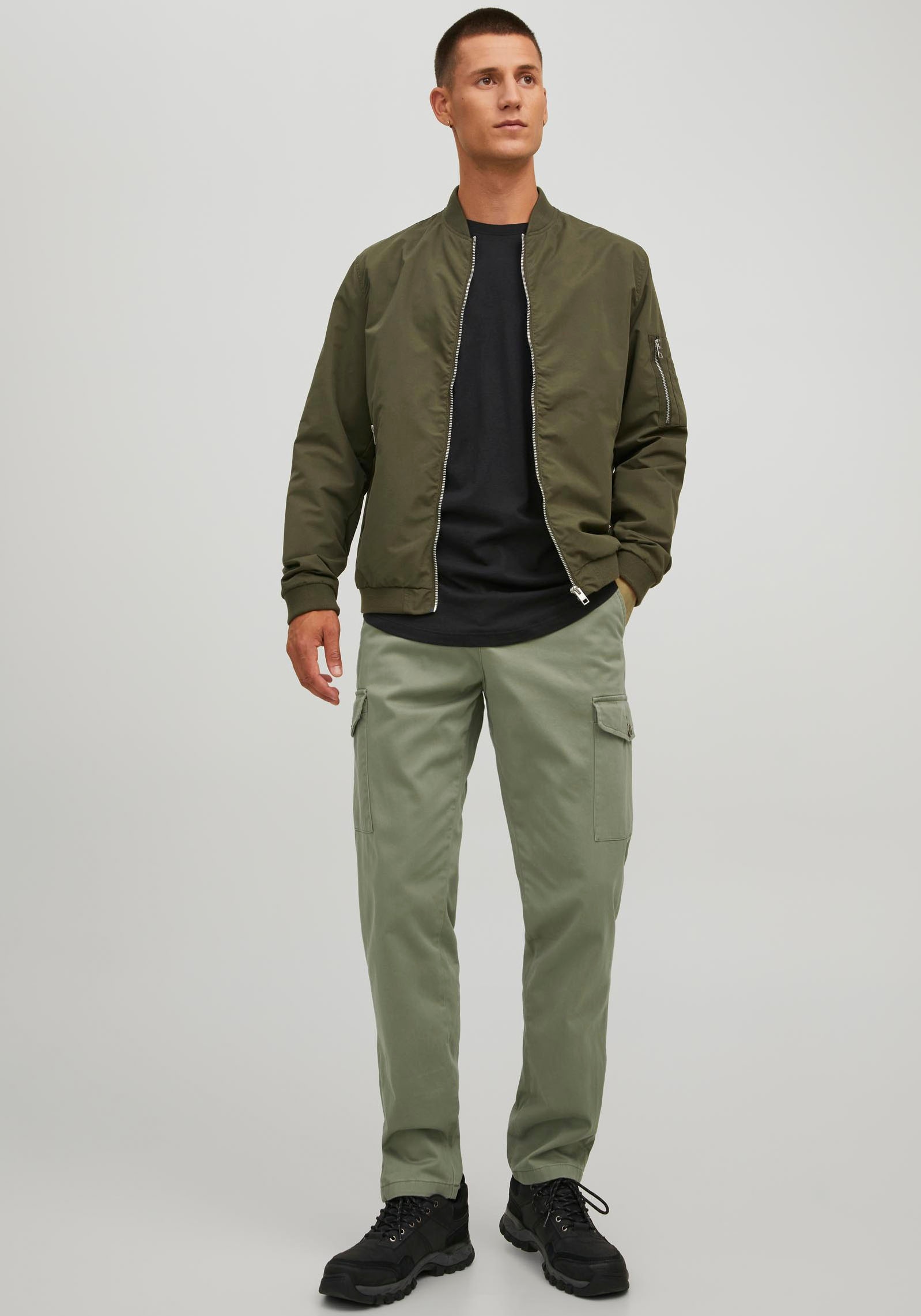 Jack & Jones Cargohose »JPSTOLLIE JJBOWIE CARGO NOOS«