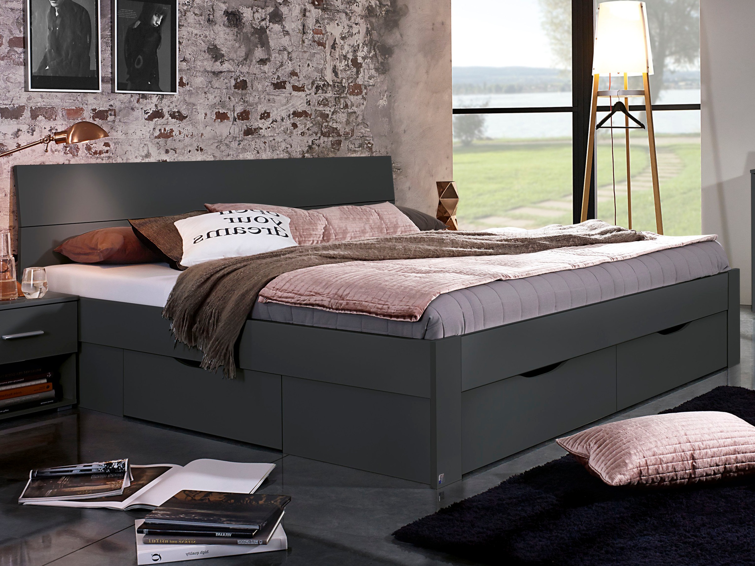 rauch Bett »Einzelbett Doppelbett Stauraum FLEXX Breiten 90/140/180 cm« Ein günstig online kaufen