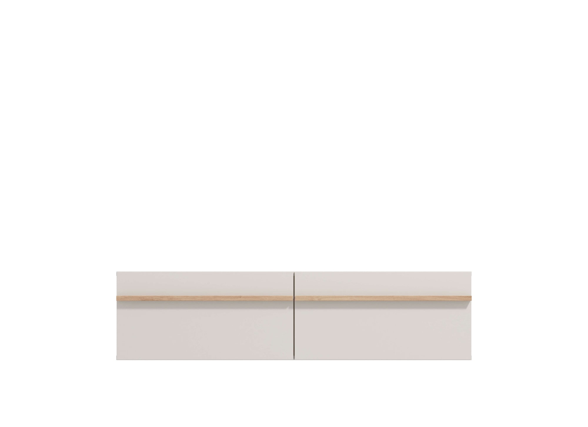 INOSIGN Lowboard »Arles TV-Kommode, Breite 128 /154/192 cm, TV-Schrank, Wandmontage«, mit geschlossenen Fächern, in Kaschmir Farbe, mit Klappentüren