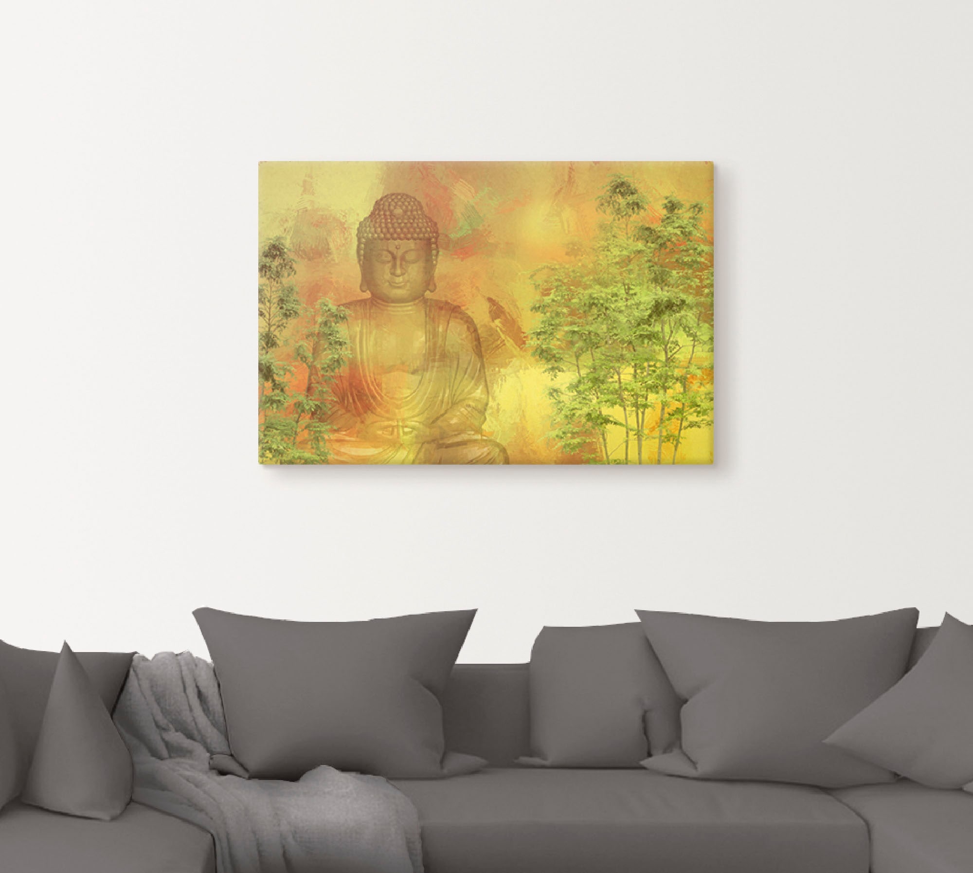 Artland Wandbild "Kraft sammeln", Religion, (1 St.), als Alubild, Outdoorbi günstig online kaufen