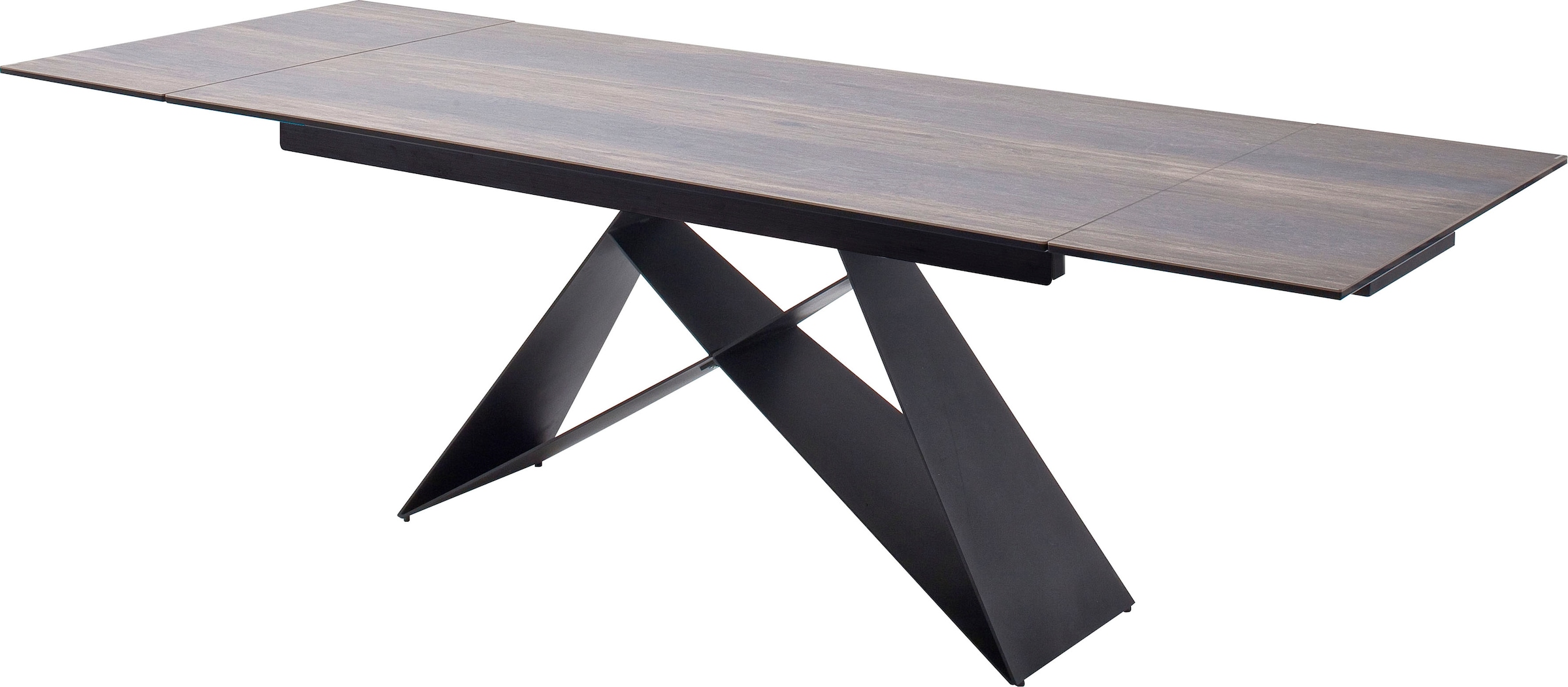 MCA furniture Esstisch »Kobe«, Esstisch Glas-Keramik mit Stirnauszug