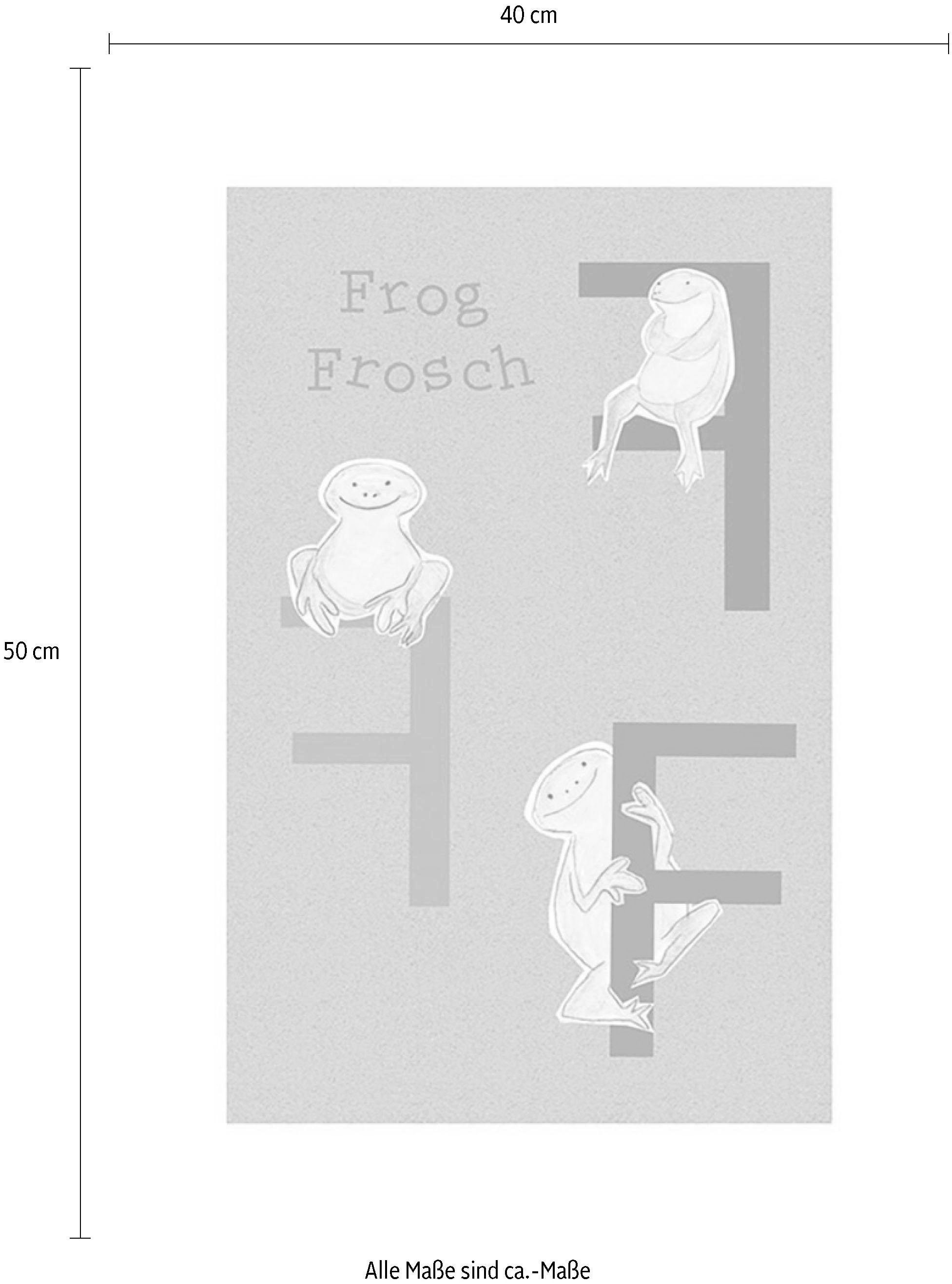 Komar Bild »ABC Animal F«, Buchstaben, (1 St.), Wandbild zur Dekoration - ohne Rahmen