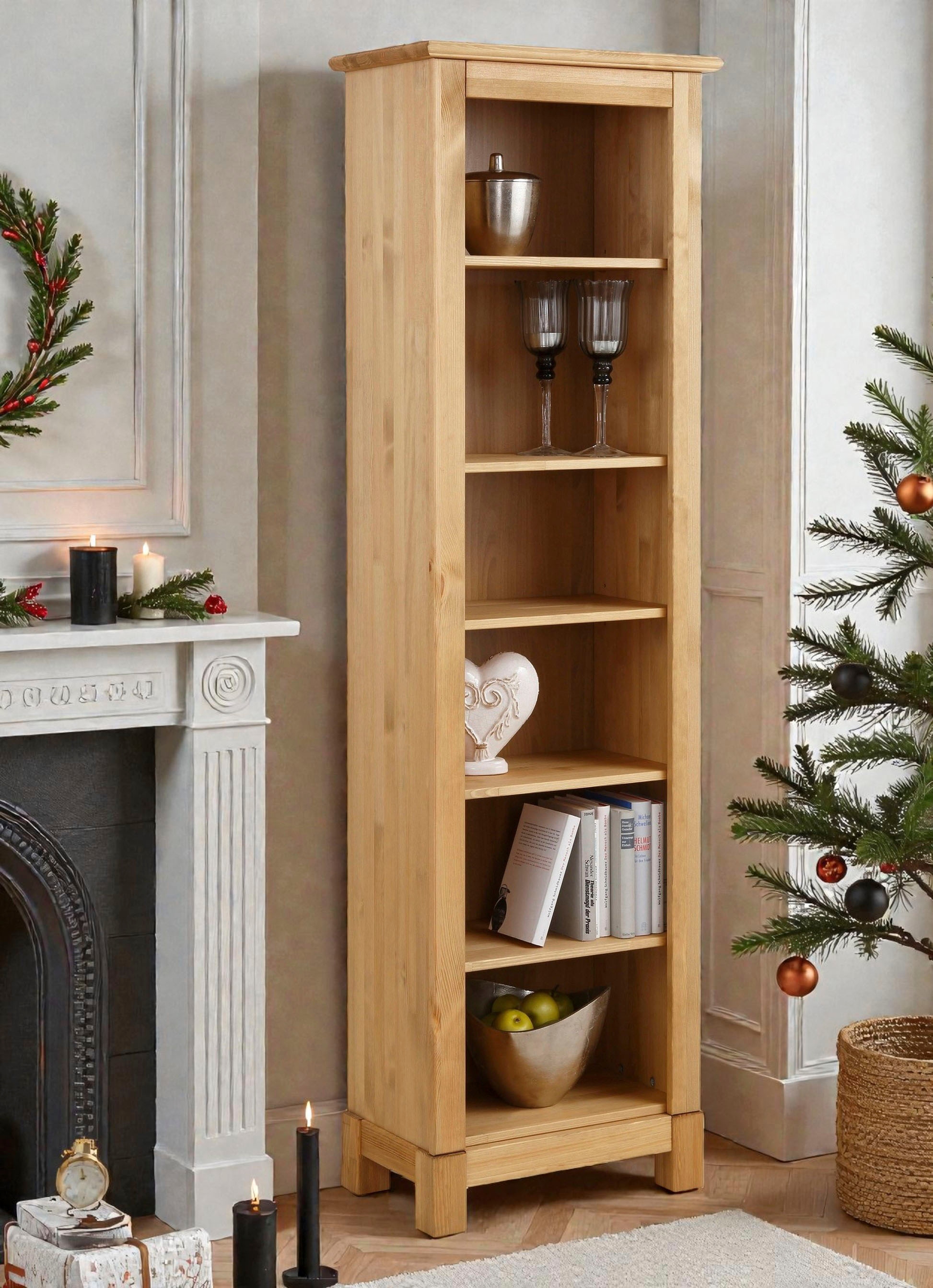Home affaire Standregal »Rauna« Höhe 180 cm, aus massiver Kiefer, FSC®-zertifiziert