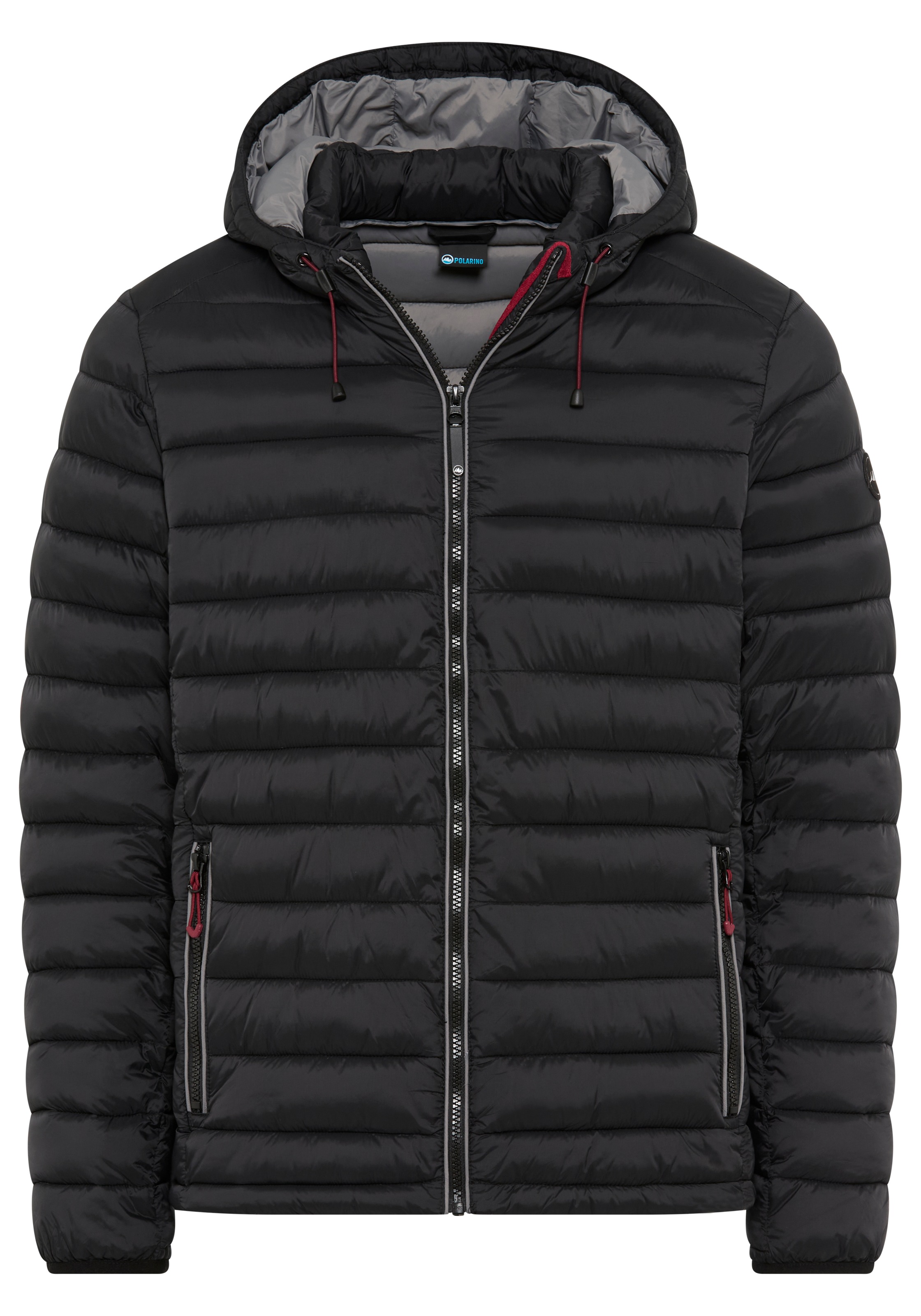 Polarino Steppjacke mit Kapuze Atmungsaktiv, winddicht, wasserabweisend