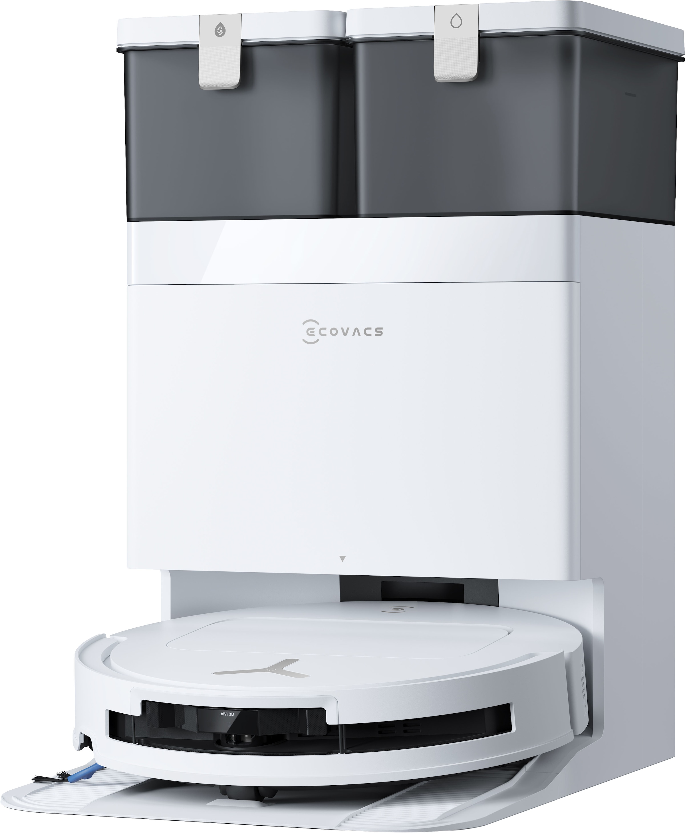 ECOVACS Nass-Trocken-Saugroboter »DEEBOT T50 OMNI Gen3« 25.000 Pa, OMNI Station, Ultraschlankes 81-mm-Design