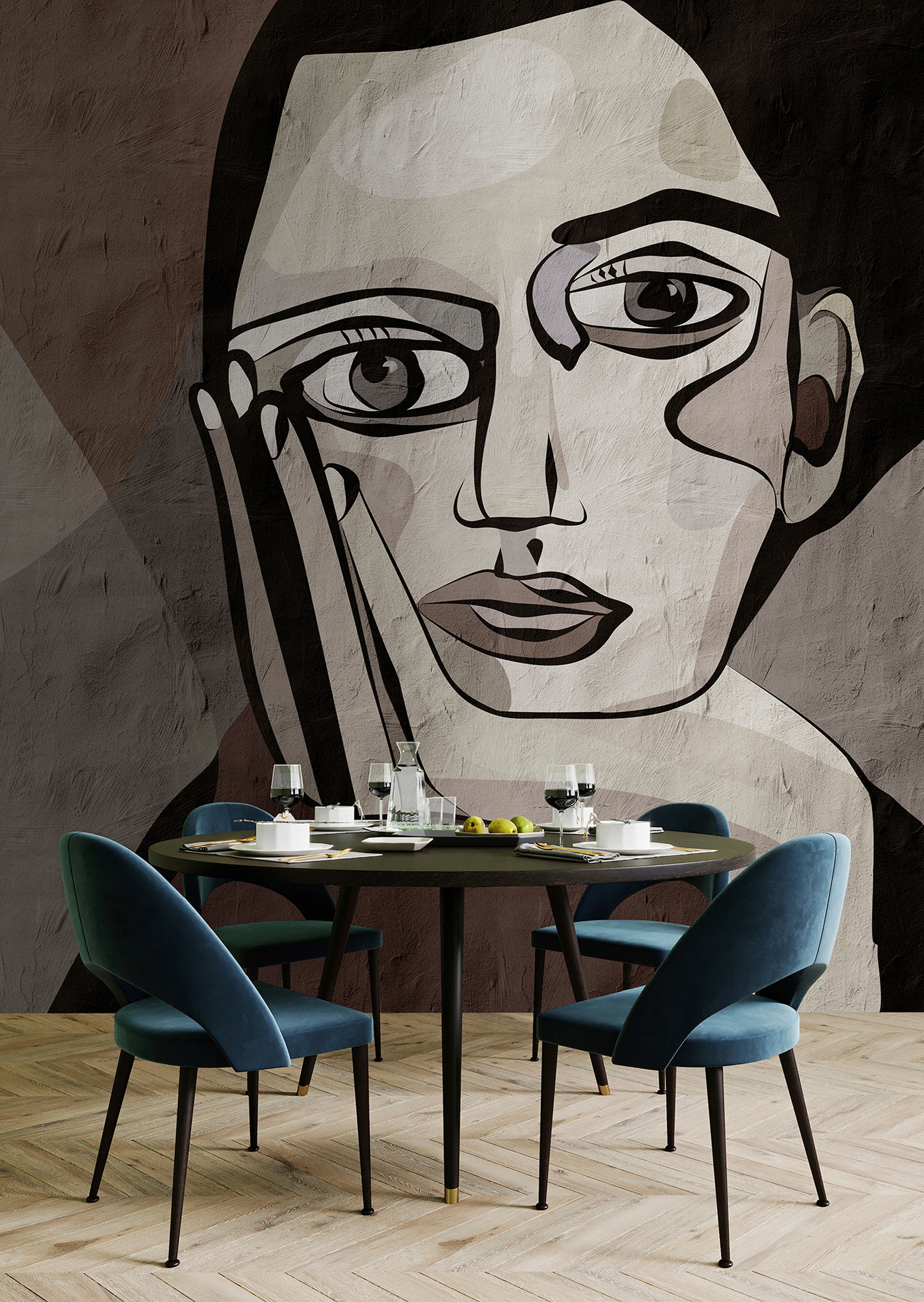 living walls Fototapete »Walls by Patel Think Tank« glatt Vlies, Wand