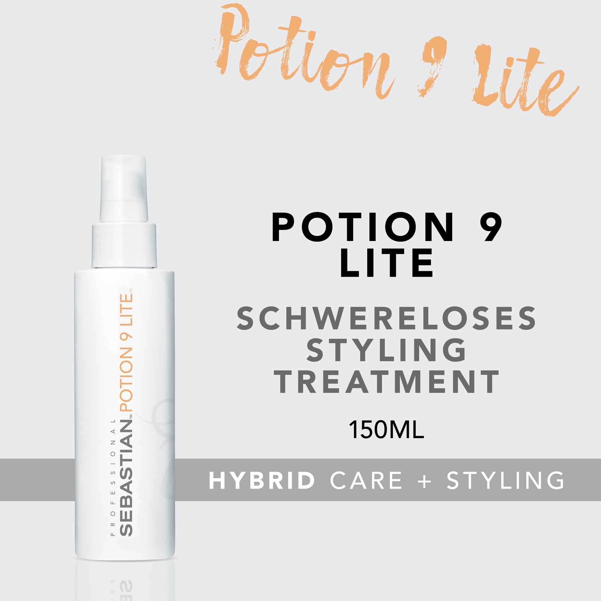 Sebastian Professional Haarcreme »POTION9 LITE« Leave-in, leichter Halt, pflegend