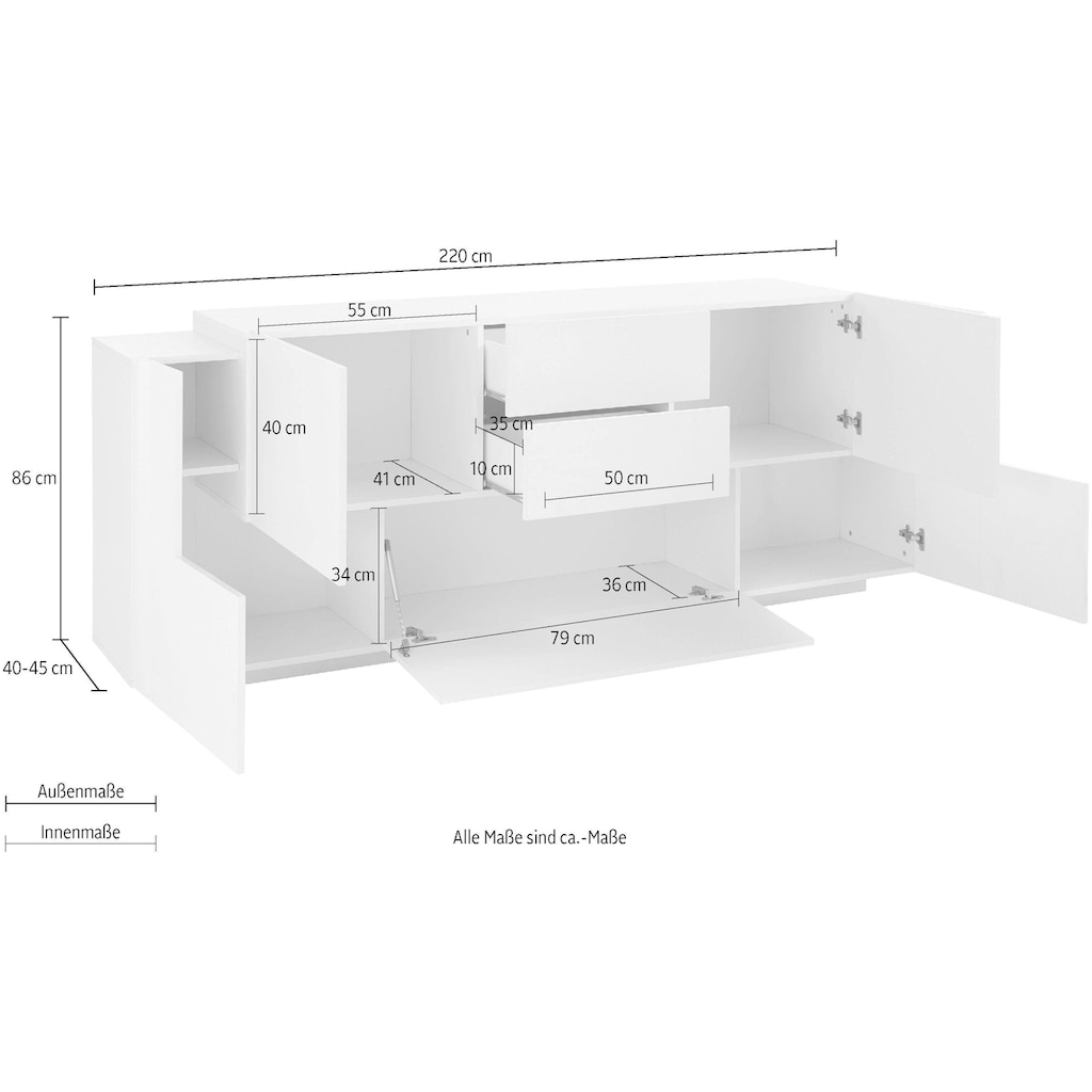 INOSIGN Sideboard »Coro«