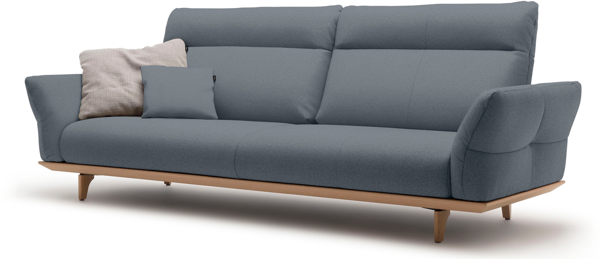 Creation BY ROLF BENZ 4-Sitzer »CR.460 Designsofa mit erstklassigem Sitzkomfort« Sockel in Eiche, Füße Eiche natur, Breite 248 cm