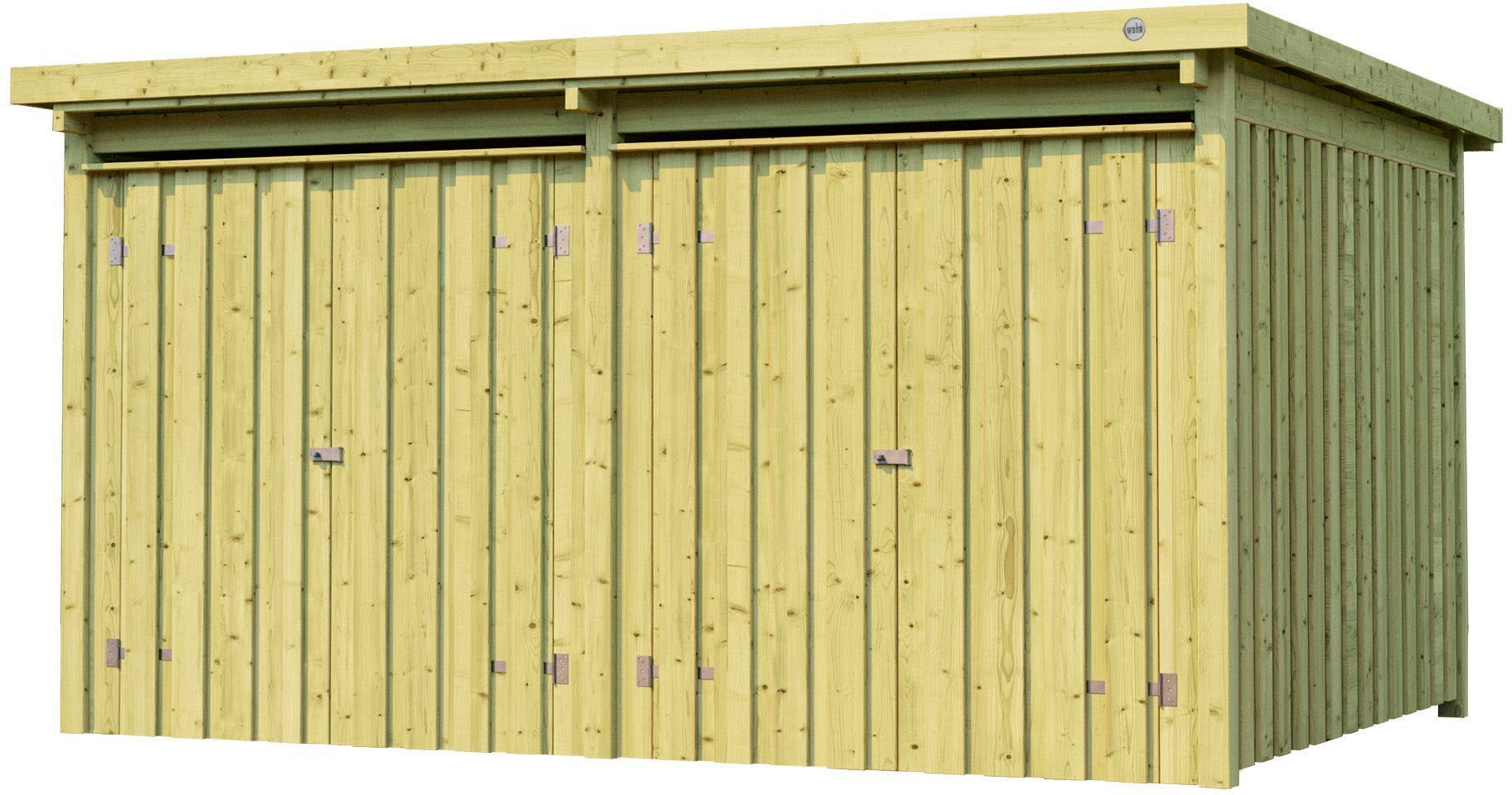 weka Gerätehaus »Lagerhaus 607 Variante 3, kdi, 20 mm«