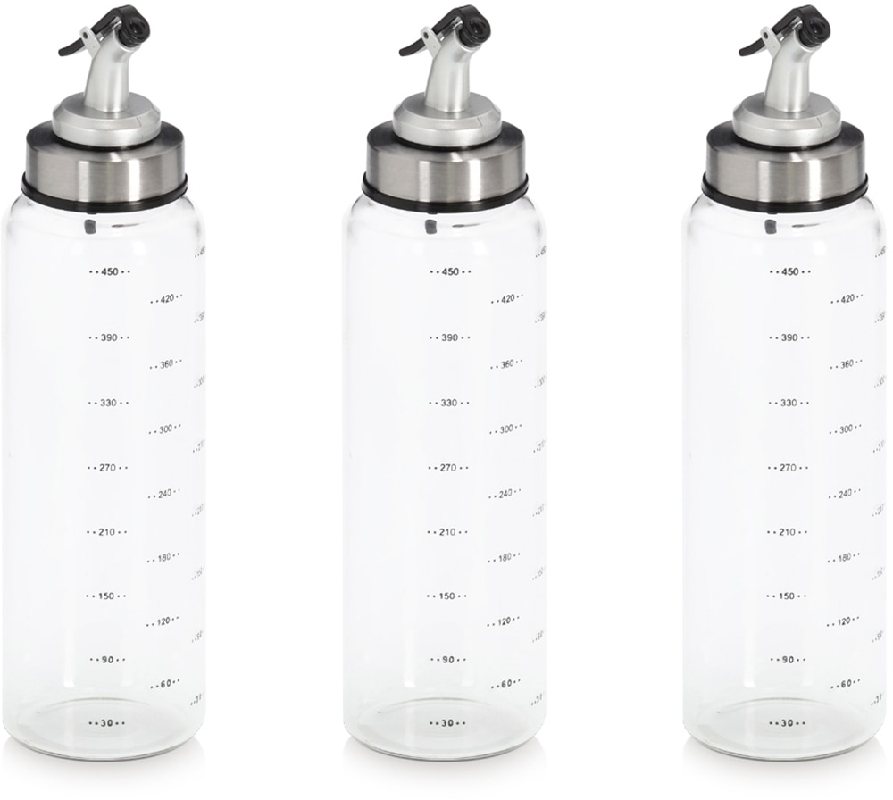 Zeller Present Menage-Set »Essig-/Ölflasche, 3-tlg.«, (Set, 3 tlg.), präzis günstig online kaufen