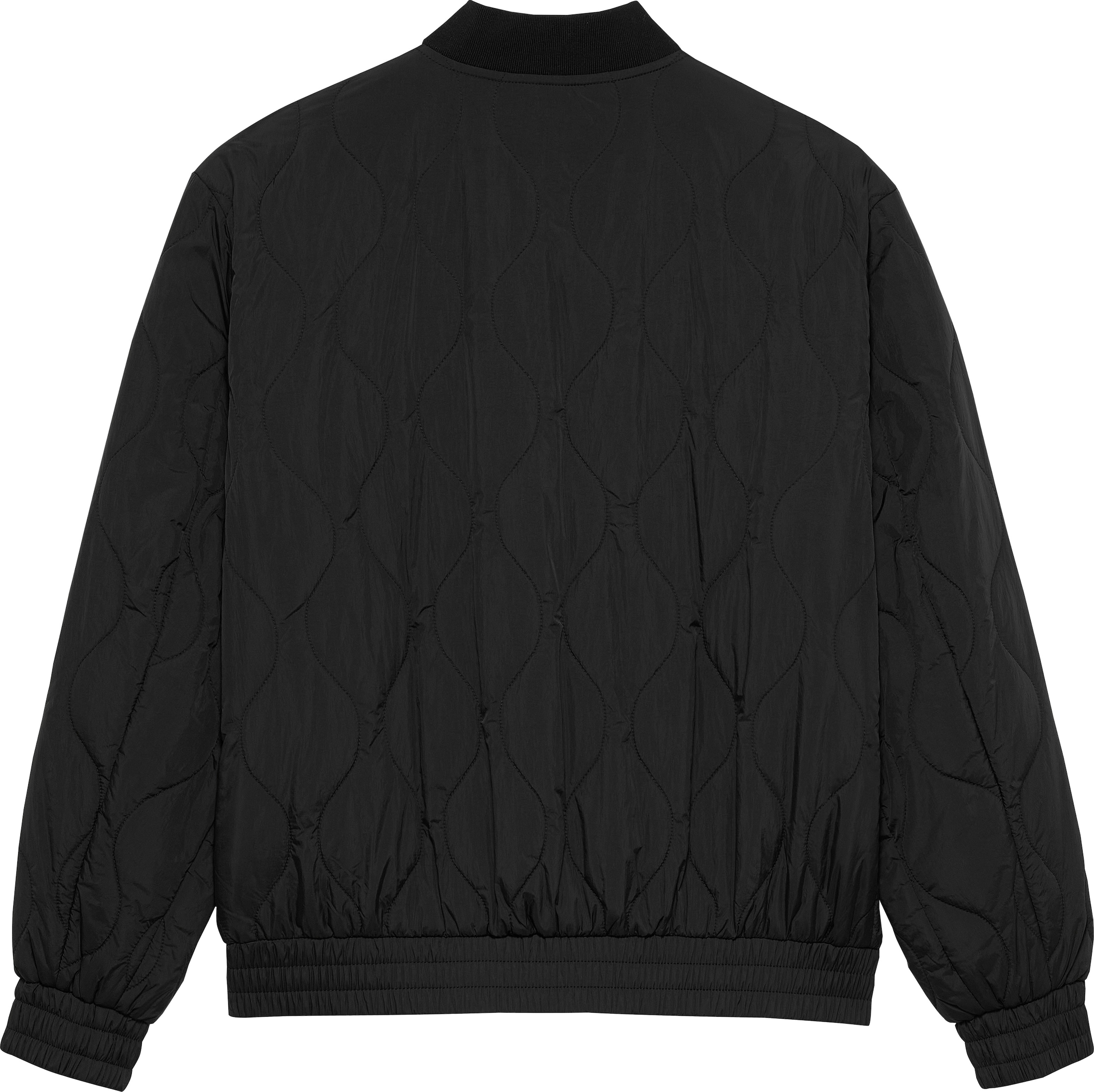 Tommy Jeans Bomberjacke »TJM LW QUILTED BOMBER JACKET EXT«, ohne Kapuze, Mit Rundhalsausschnitt