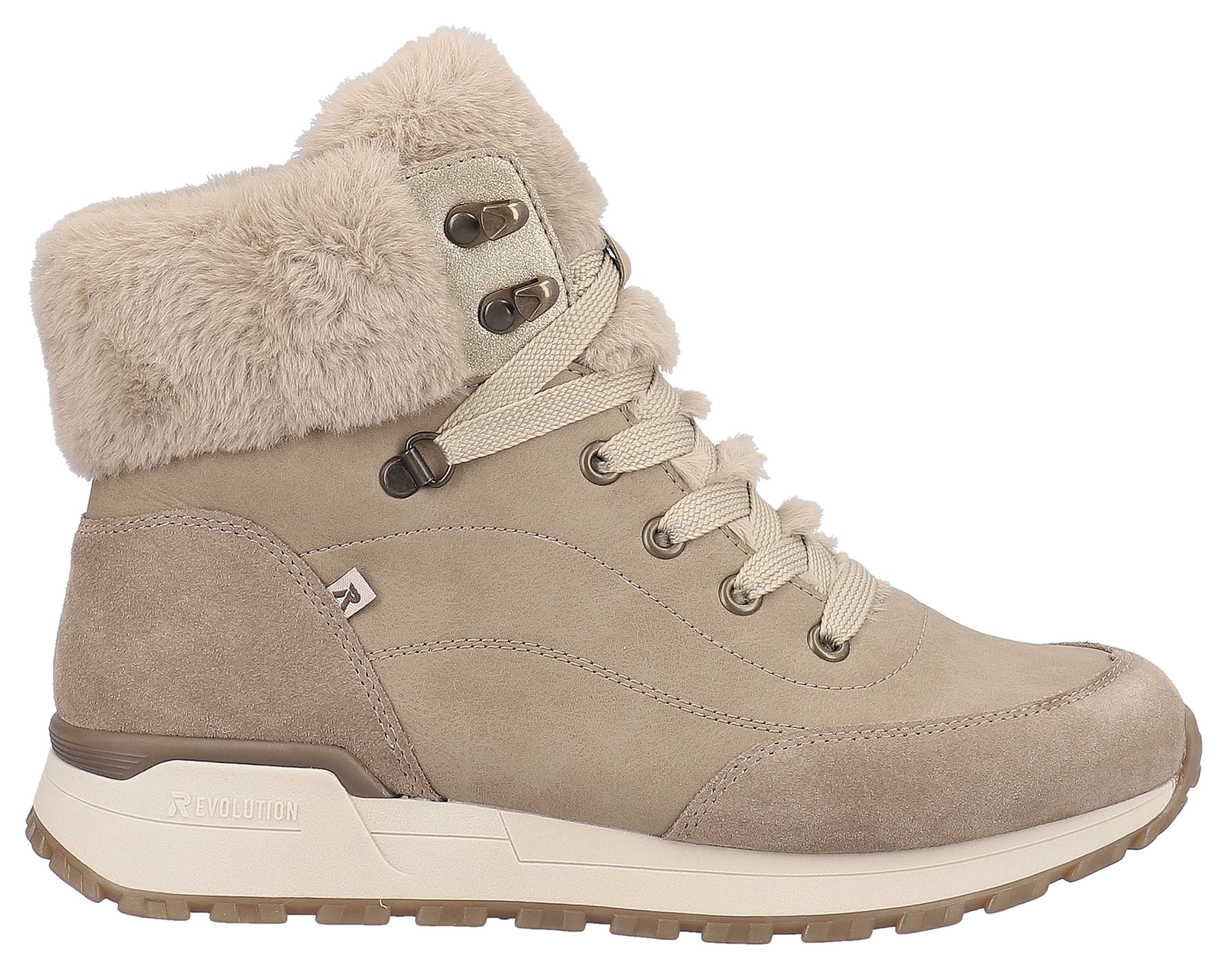 Rieker EVOLUTION Winterboots, mit Fellimitat