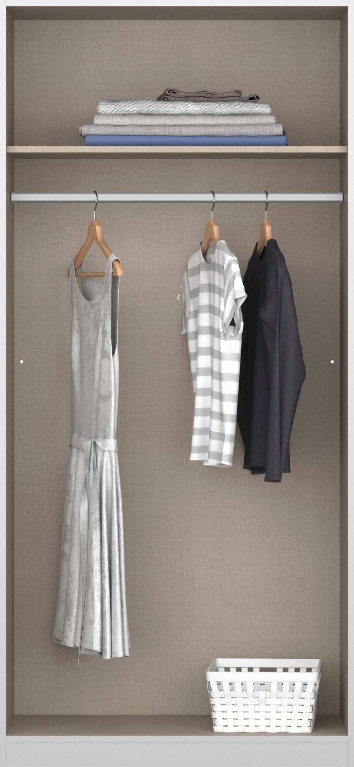 rauch Schrank-Set »Kleiderschrank Schrank Garderobe Garderobenschrank Eckschrank HOMBURG« Set, 