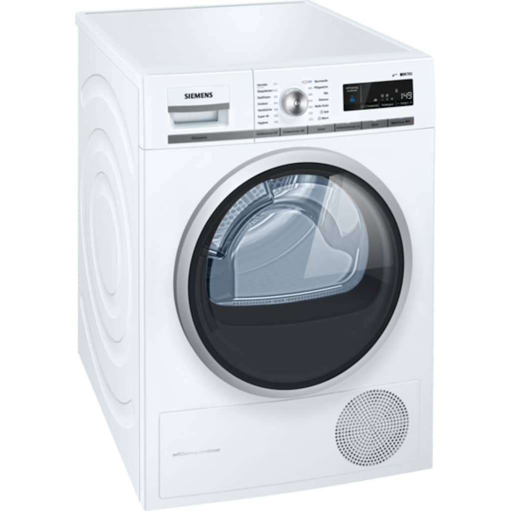 SIEMENS Wärmepumpentrockner »WT47W5W0«, iQ700, 8 kg