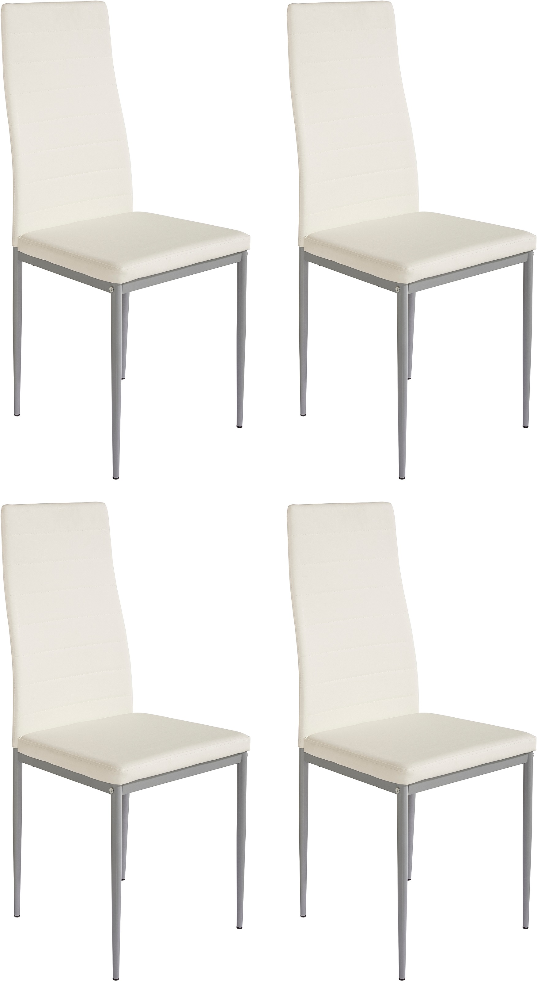 Home affaire Esszimmerstuhl »Pluto«, (Set), 4 St., Kunstleder, Bezug in Kun günstig online kaufen