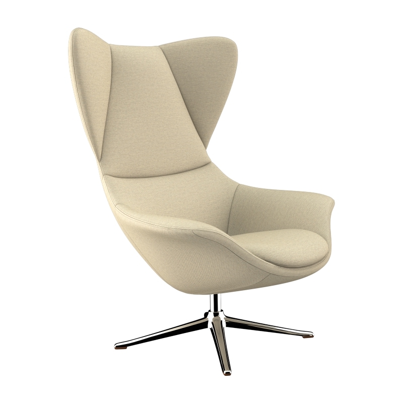 FLEXLUX Ohrensessel »Stilo Relaxsessel, TV-Sessel, OTTOs Choice«, Solitär, Stil-Ikone, drehbar, Fuß Aluminium