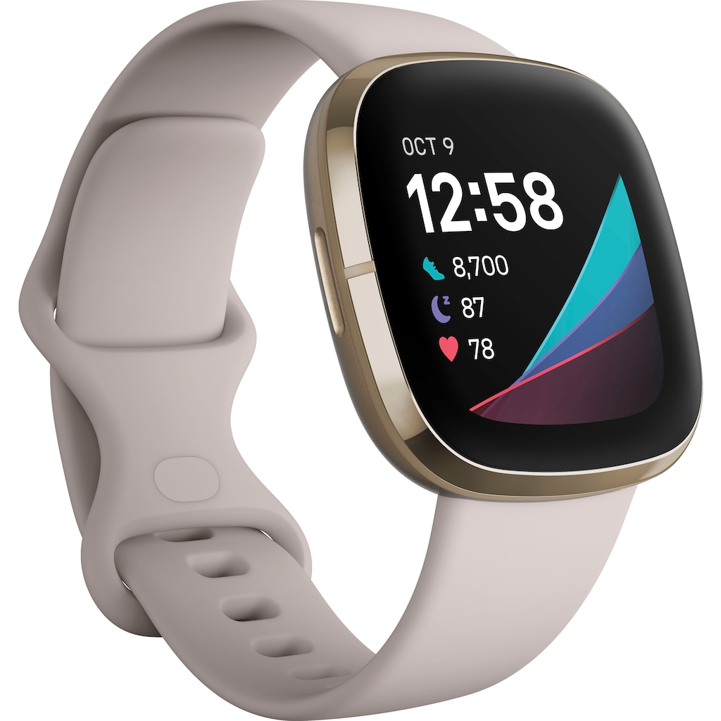 fitbit by Google Smartwatch »Sense«, (FitbitOS5)
