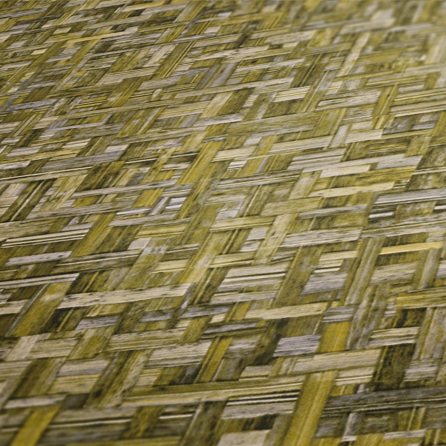 Architects Paper Vliestapete »Jungle Chic«, Flechtoptik-gemustert-Motiv, Tapete Holzoptik Tapeten Wohnzimmer Schlafzimmer Küche Flur Design