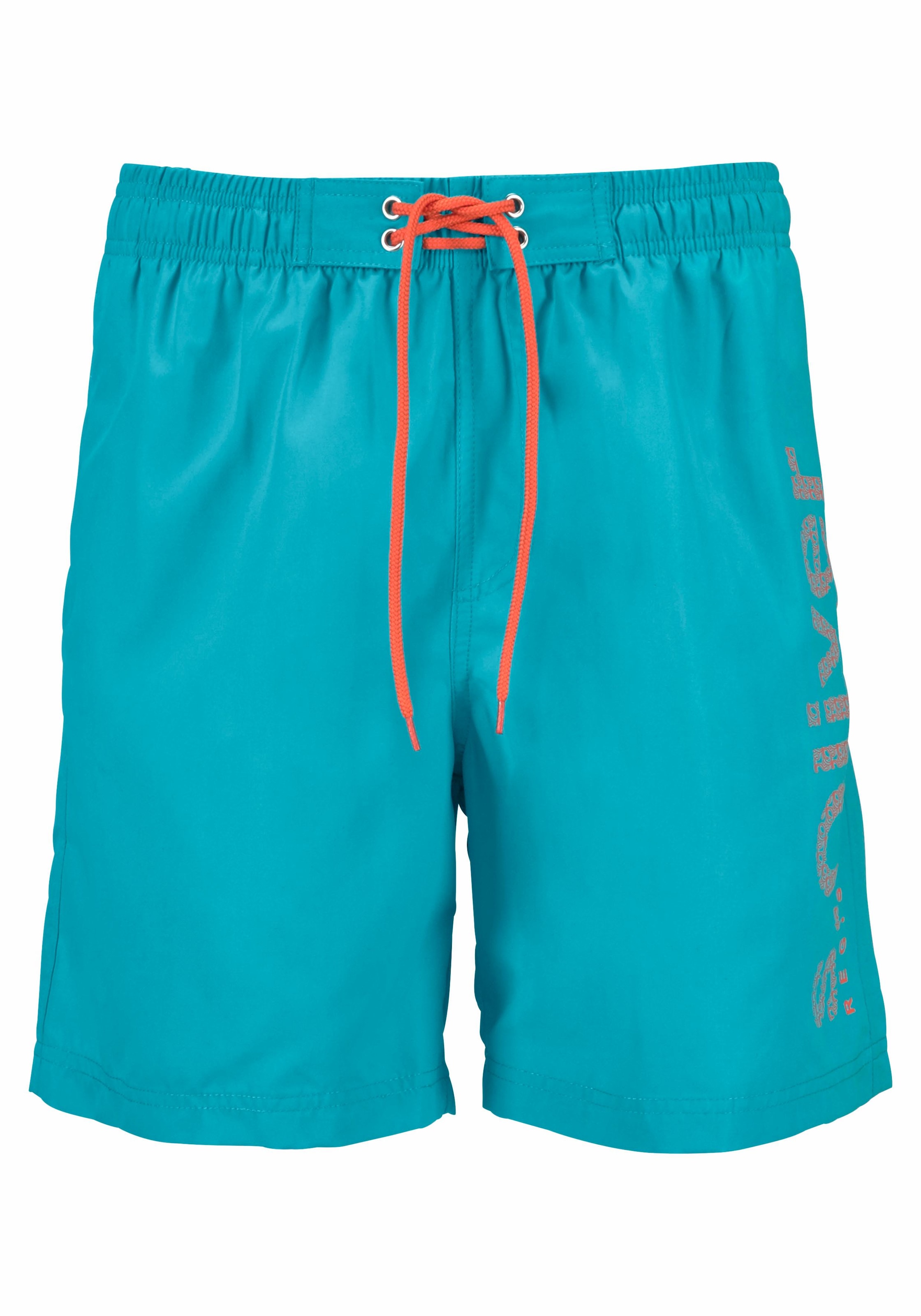 s.Oliver Badeshorts, mit trendigem Logoprint