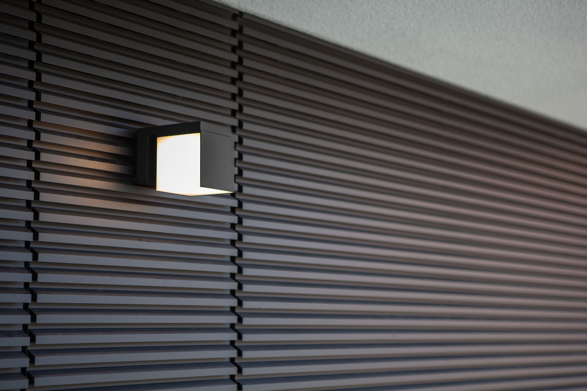 LUTEC LED Außen-Wandleuchte »CUBA«, Leuchtmittel LED-Modul | LED fest integriert