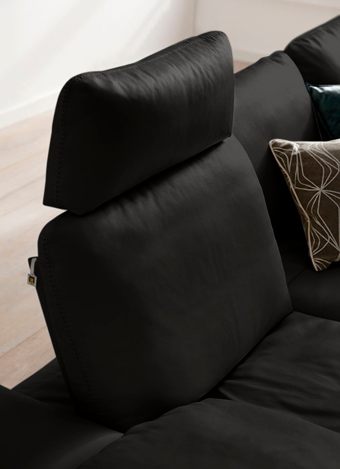 W.SCHILLIG Ecksofa »valentinoo, Designsofa, elegant und bequem, L-Form«, (Set), mit Sitztiefenverstellung, Breite 318 cm