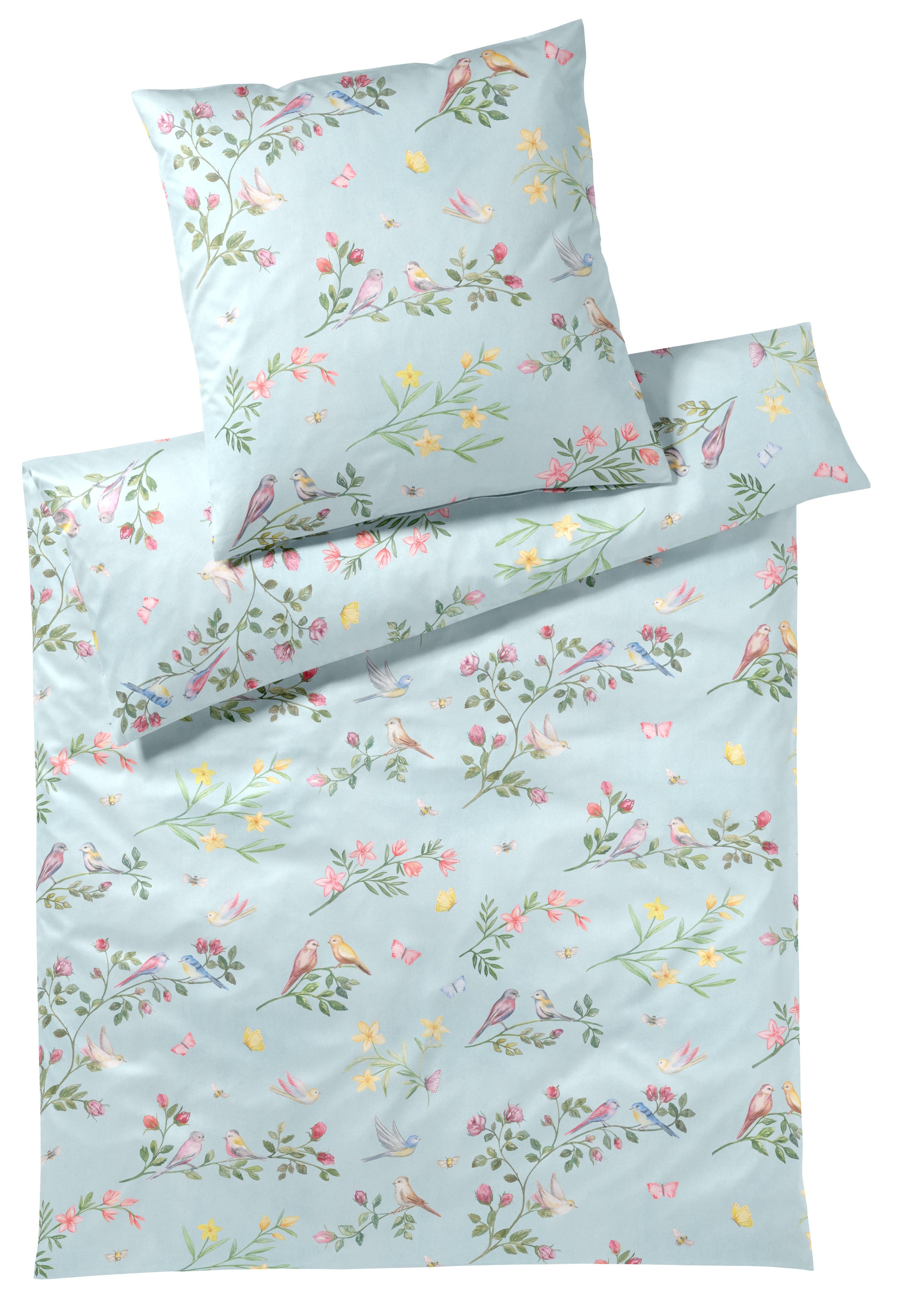 Elegante Bettwäsche »Songbird«, angenehmes Hautgefühl günstig online kaufen