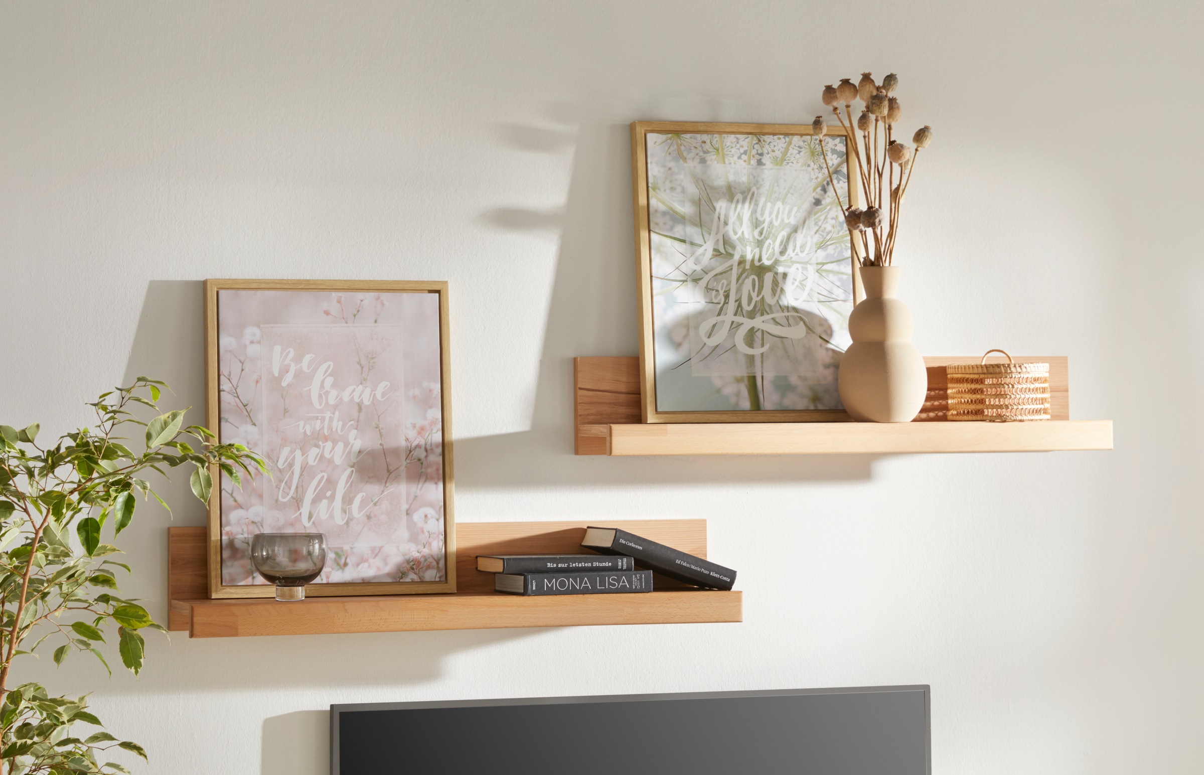 Home affaire Wandregal »Silkeborg«, (Set, 2 St.), 2er-Set günstig online kaufen