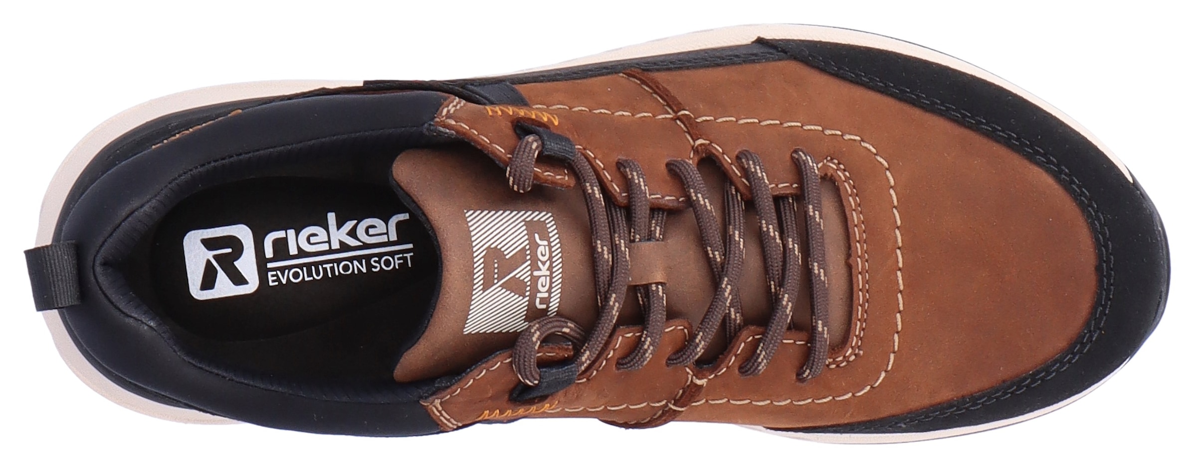 RIEKER Sport Sneaker, Outdoorschuh, Halbschuh, Schnürschuh mit TEX-Ausstattung