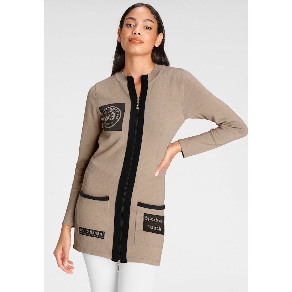 Bruno Banani Longstrickjacke