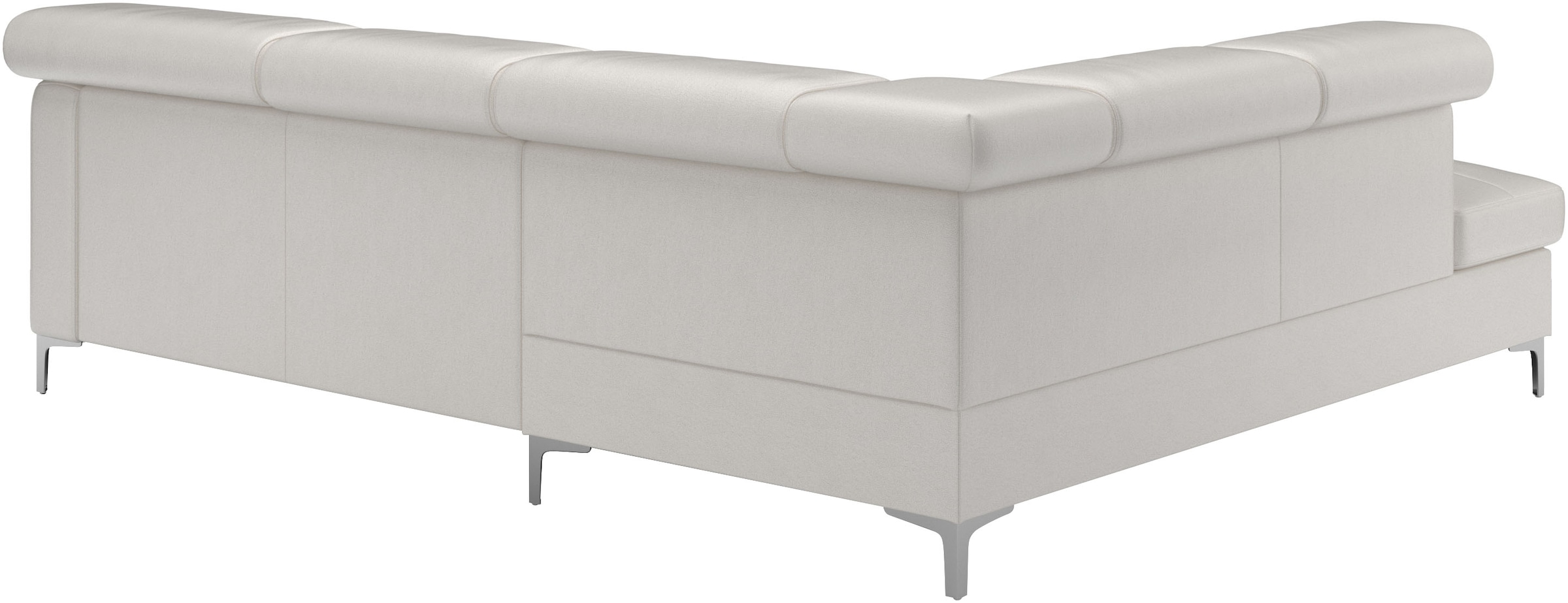 COTTA Ecksofa »Sammy L-Form«, mit Kopfteilverstellung, wahlweise mit Bettfunktion & Bettkasten