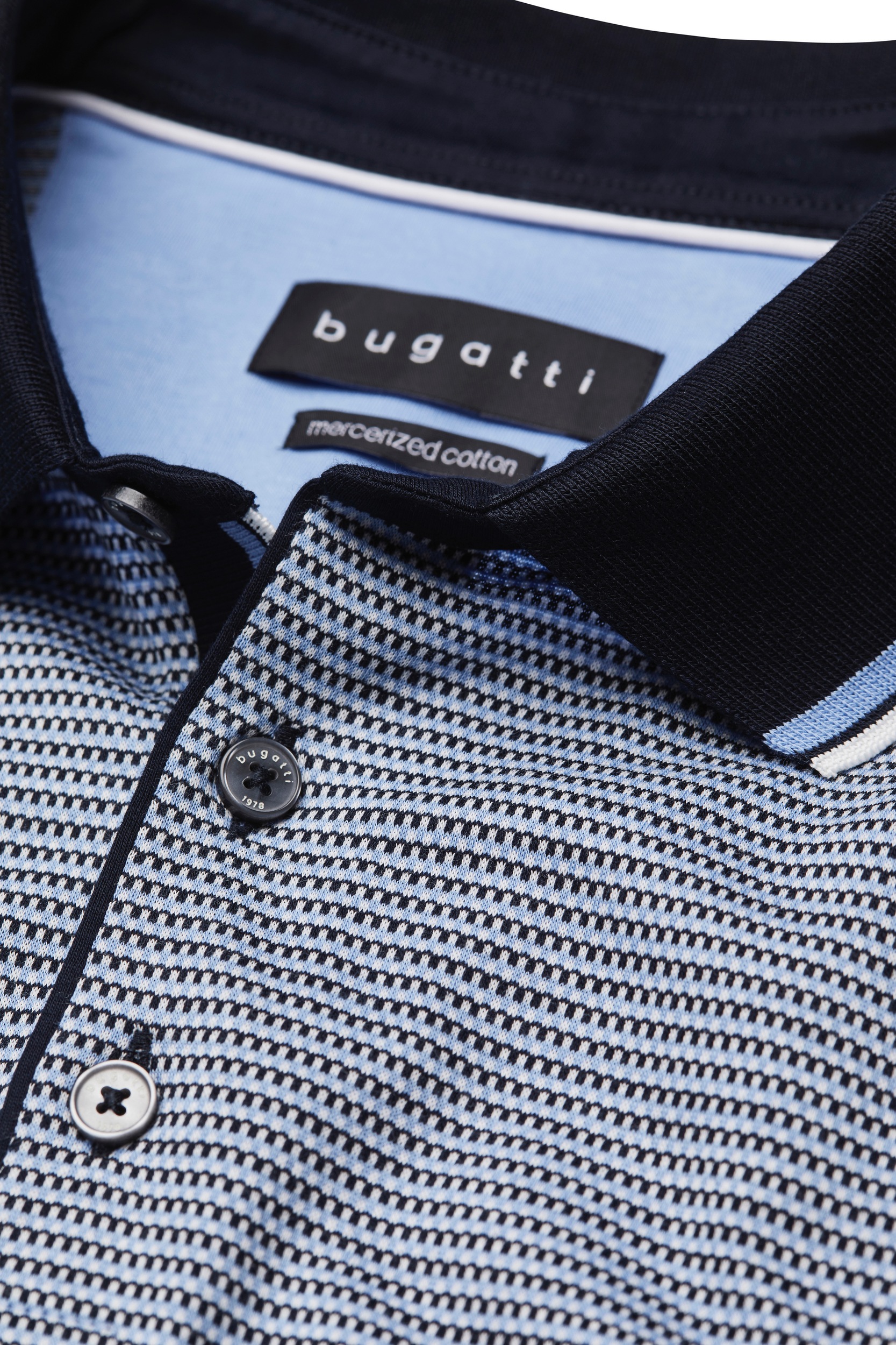 bugatti Poloshirt, mit 3-tone-Dessin