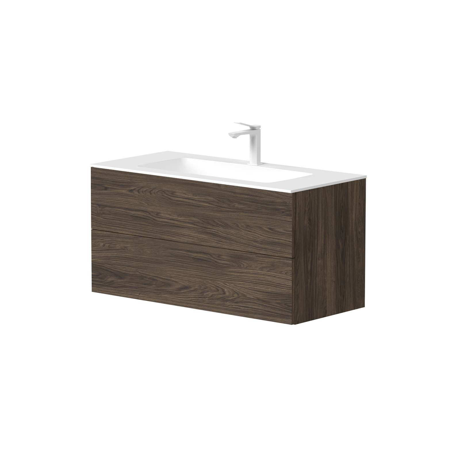 welltime Waschtisch »Gama« inklusive Waschbecken, mit Push-to-Open-Funktion günstig online kaufen